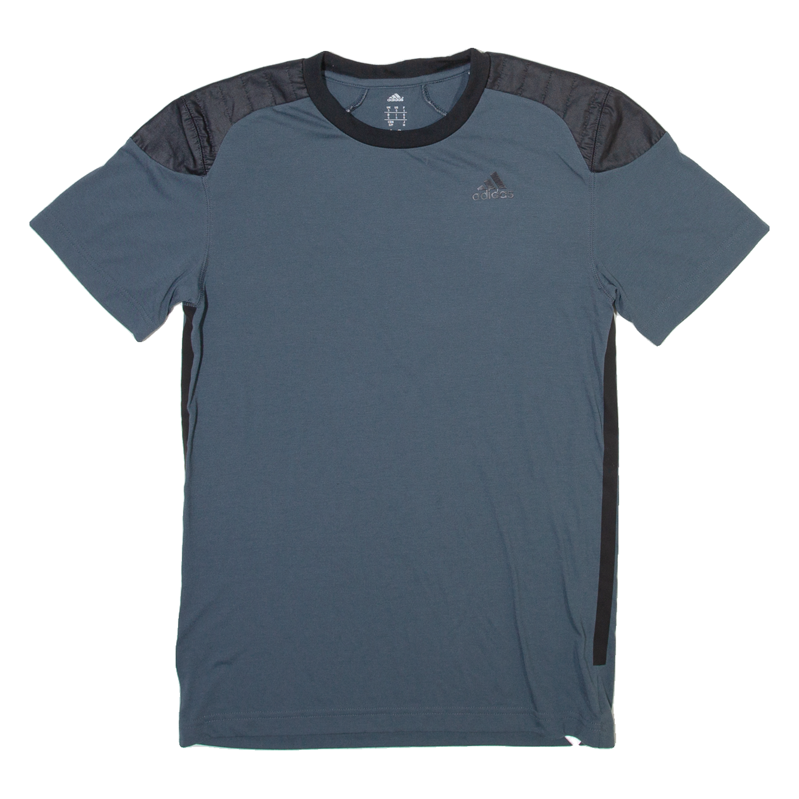 ADIDAS Mens T-Shirt Blue Crew Neck S Refurbished - N/A refurbished available on Cerqular
