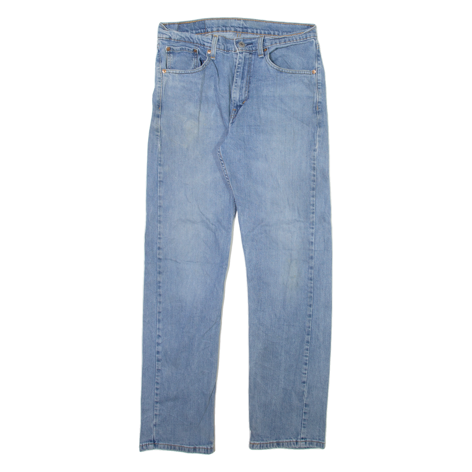 LEVI'S Mens Jeans Blue Slim Straight W32 L32 Refurbished - N/A refurbished available on Cerqular