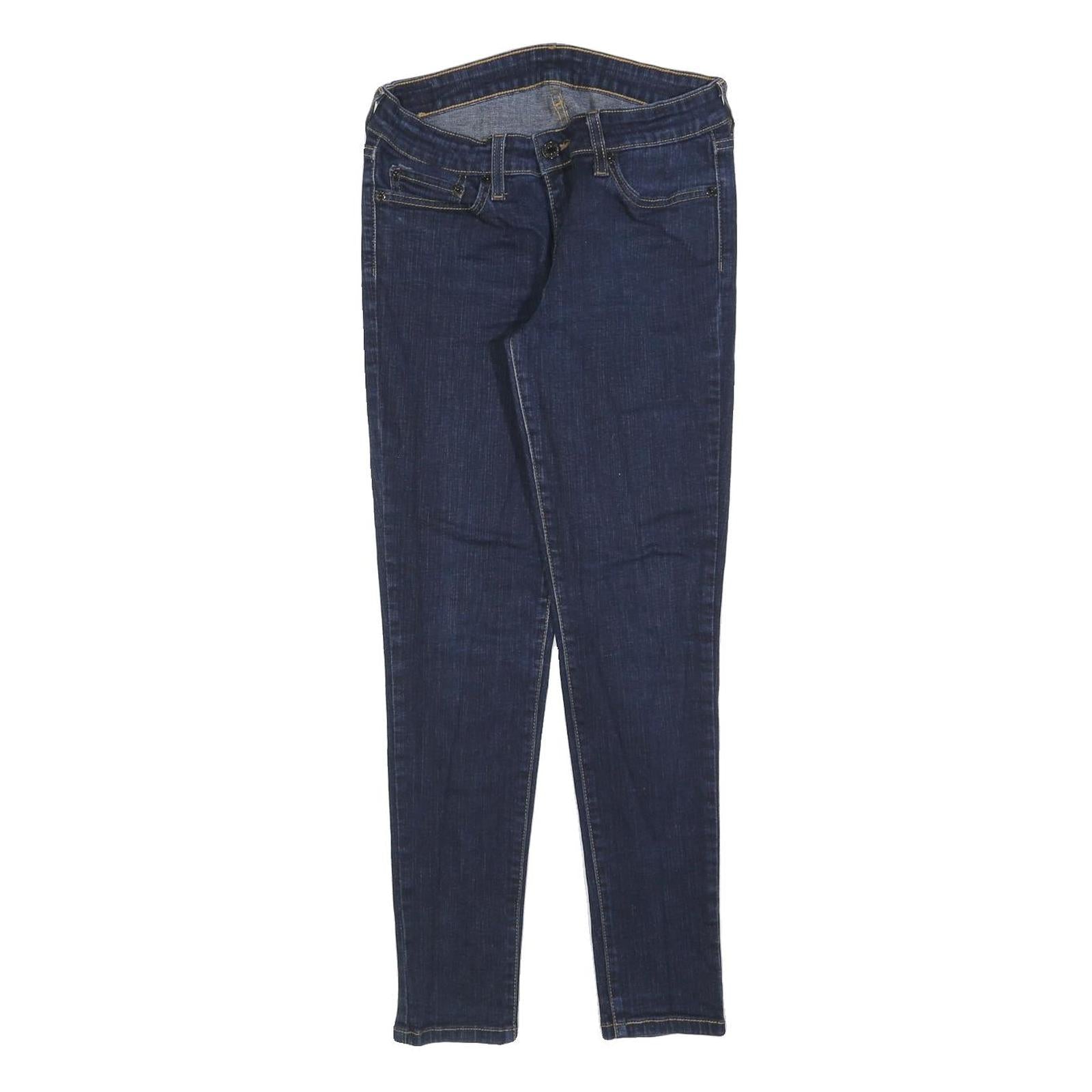 LEVI'S Womens Jeans Blue Slim Skinny Denim W26 L27 Classic Zip Close Refurbished - N/A refurbished available on Cerqular