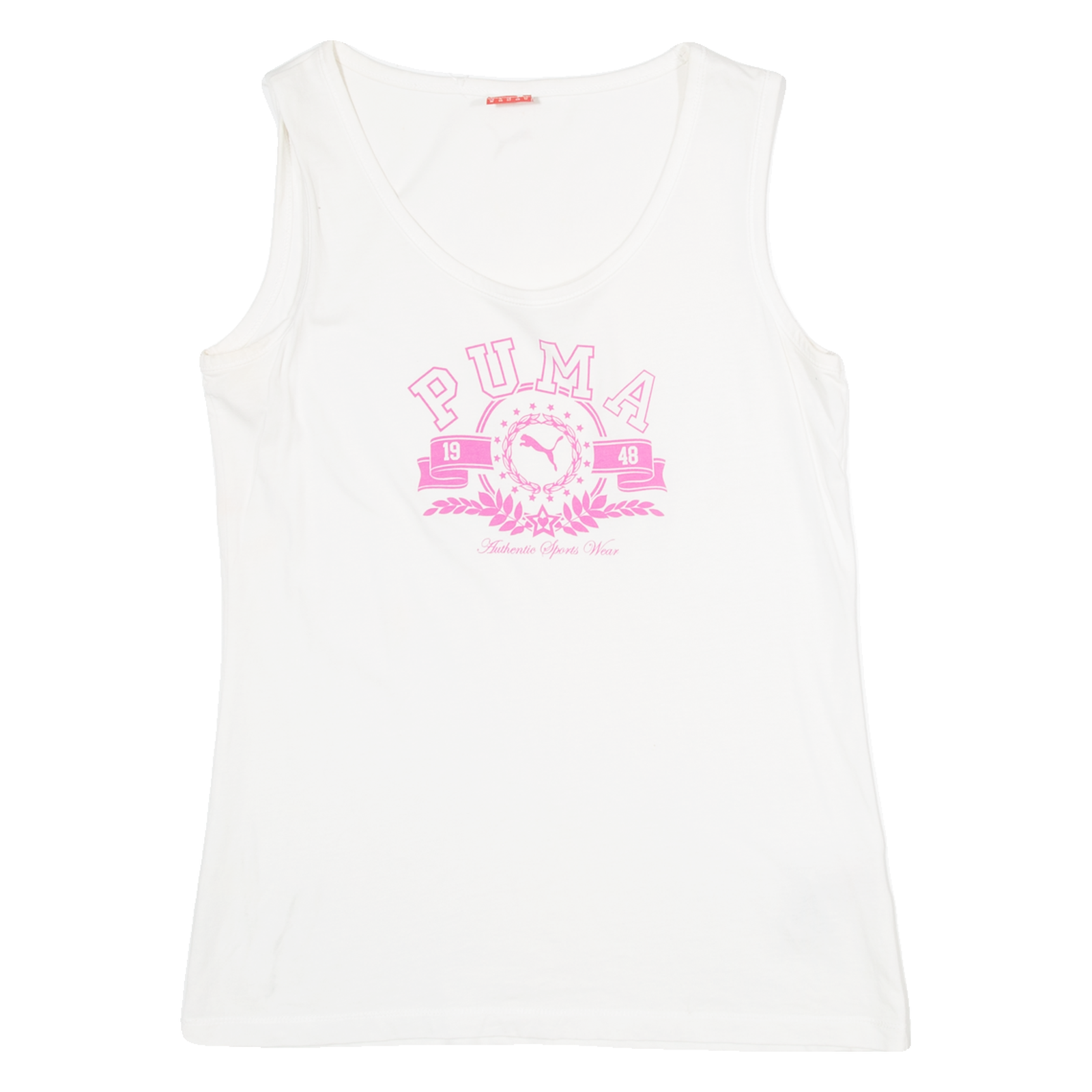 PUMA Womens Vest White Sleeveless M Refurbished - N/A refurbished available on Cerqular