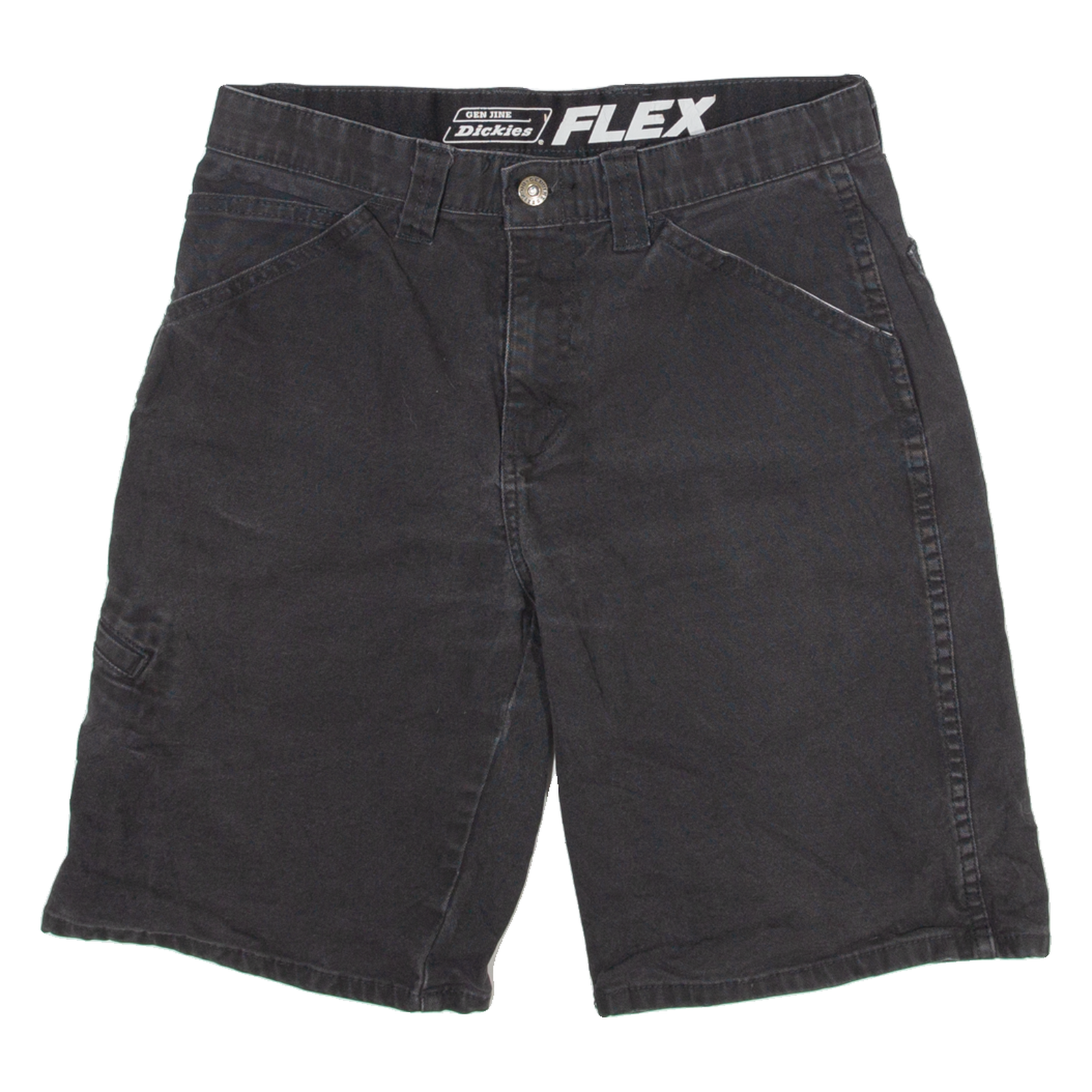 DICKIES Flex Mens Jorts Shorts Grey M W30 Refurbished - N/A refurbished available on Cerqular