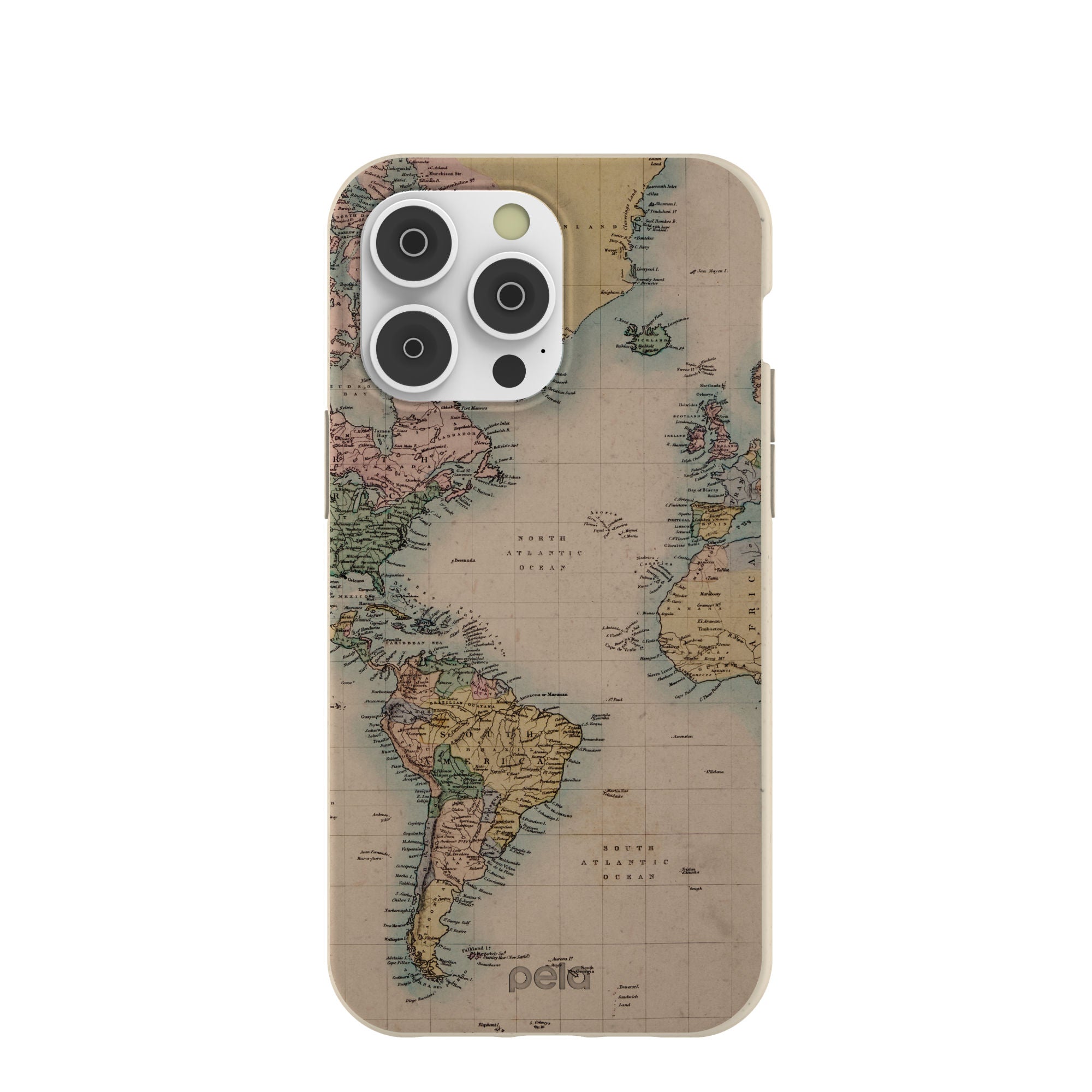 London Fog Explorer iPhone 14 Pro Max Case Refurbished - Pela Case refurbished available on Cerqular