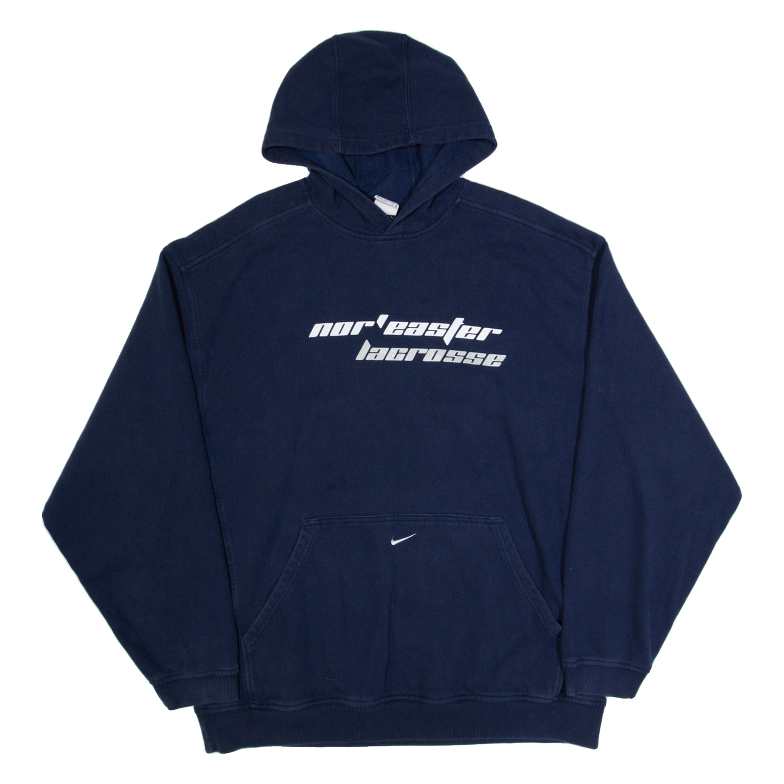 NIKE Nor'easter Lacrosse Mens Blue Hoodie USA XL Refurbished - N/A refurbished available on Cerqular