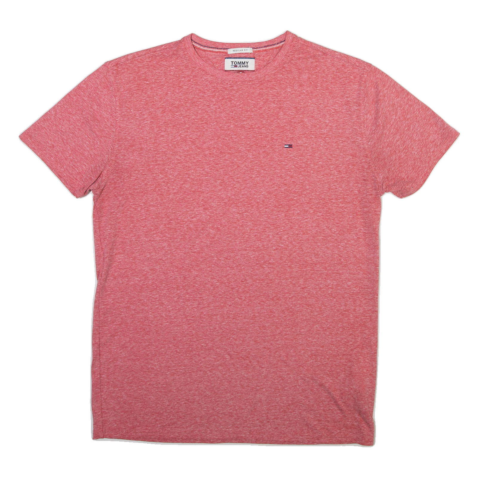 TOMMY HILFIGER Mens T-Shirt Red S Refurbished - N/A refurbished available on Cerqular