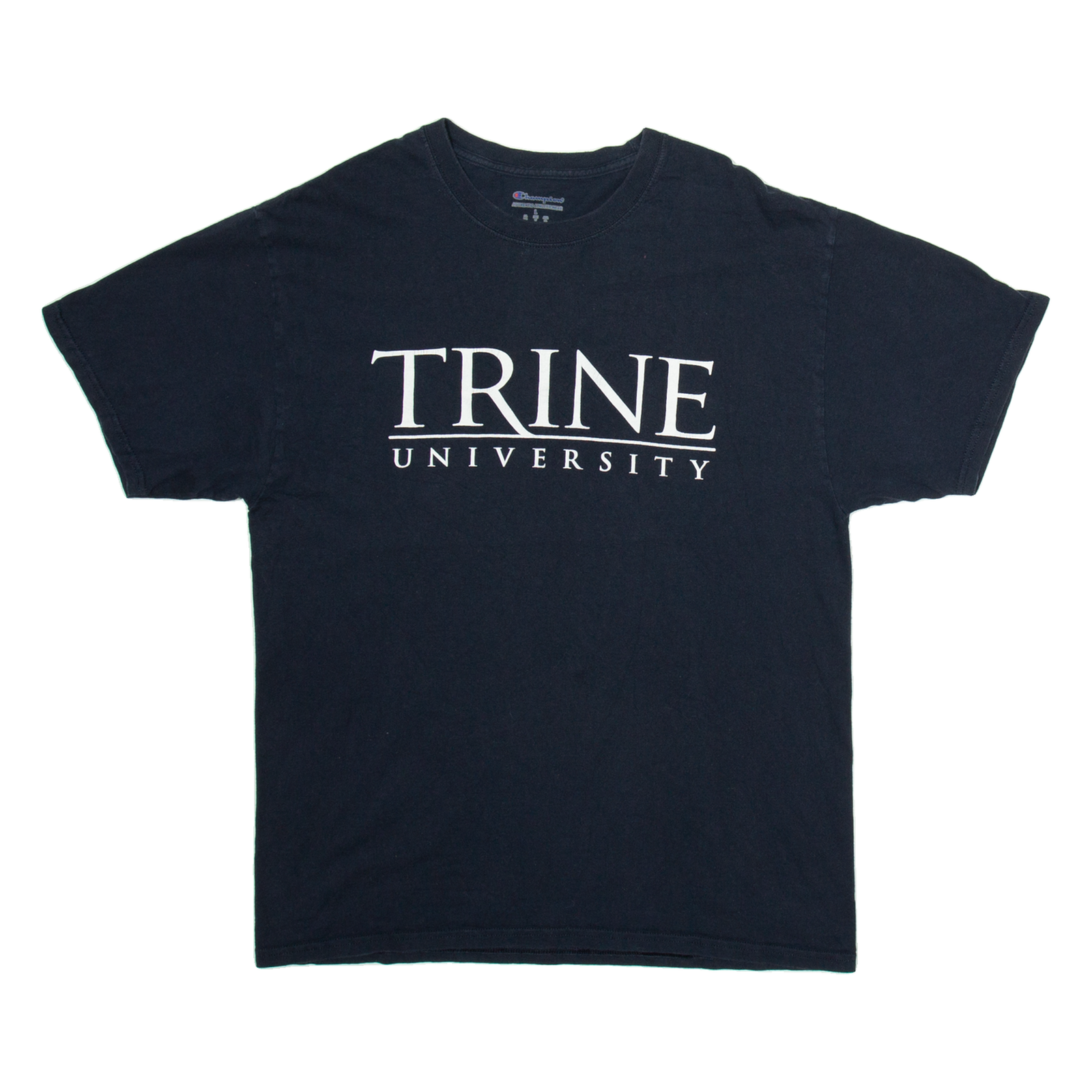 Buy CHAMPION Trine University Mens T-Shirt Blue L Refurbished - $12.99 CHAMPION Trine University Mens T-Shirt Blue L Refurbished - N/A refurbished available on Cerqular