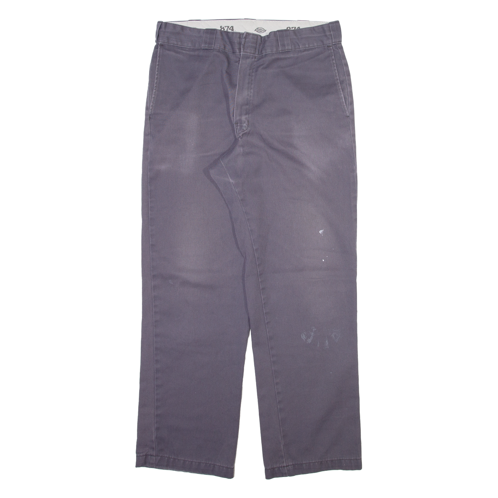 DICKIES 874 Workwear Mens Trousers Grey Regular Straight W32 L29 Refurbished - N/A refurbished available on Cerqular