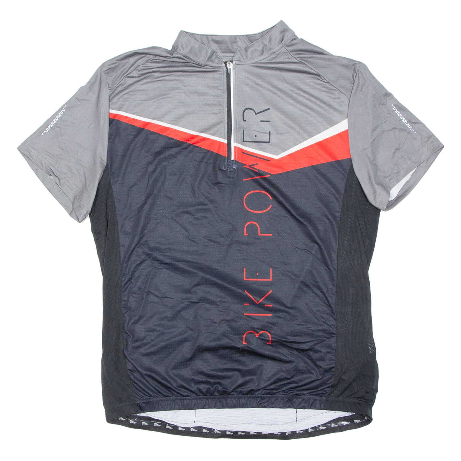 Cycling Mens Jersey Grey 1/4 Zip L Refurbished - N/A refurbished available on Cerqular