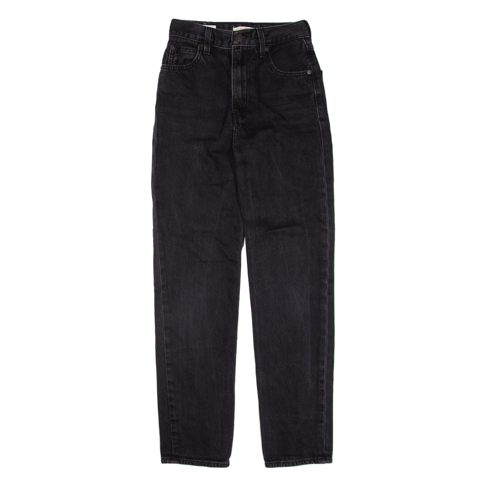 LEVI'S BIG E 70's High Womens Jeans Black Slim Straight W23 L29 Refurbished - N/A refurbished available on Cerqular