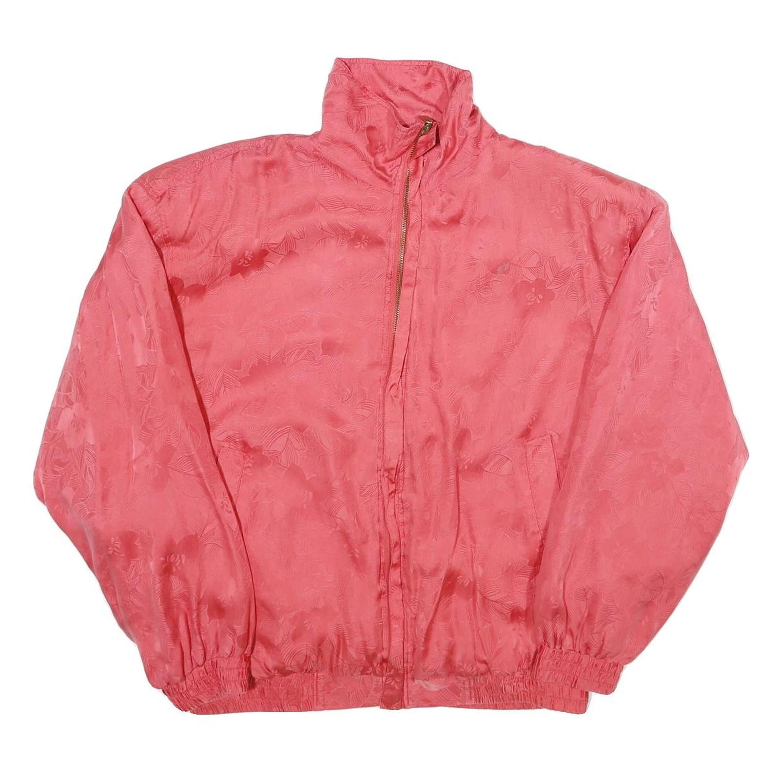 Buy Womens Pink Silk Bomber Jacket XL Woven Plain Lightweight Zip-Up Refurbished - $32.49 Womens Pink Silk Bomber Jacket XL Woven Plain Lightweight Zip-Up Refurbished - N/A refurbished available on Cerqular