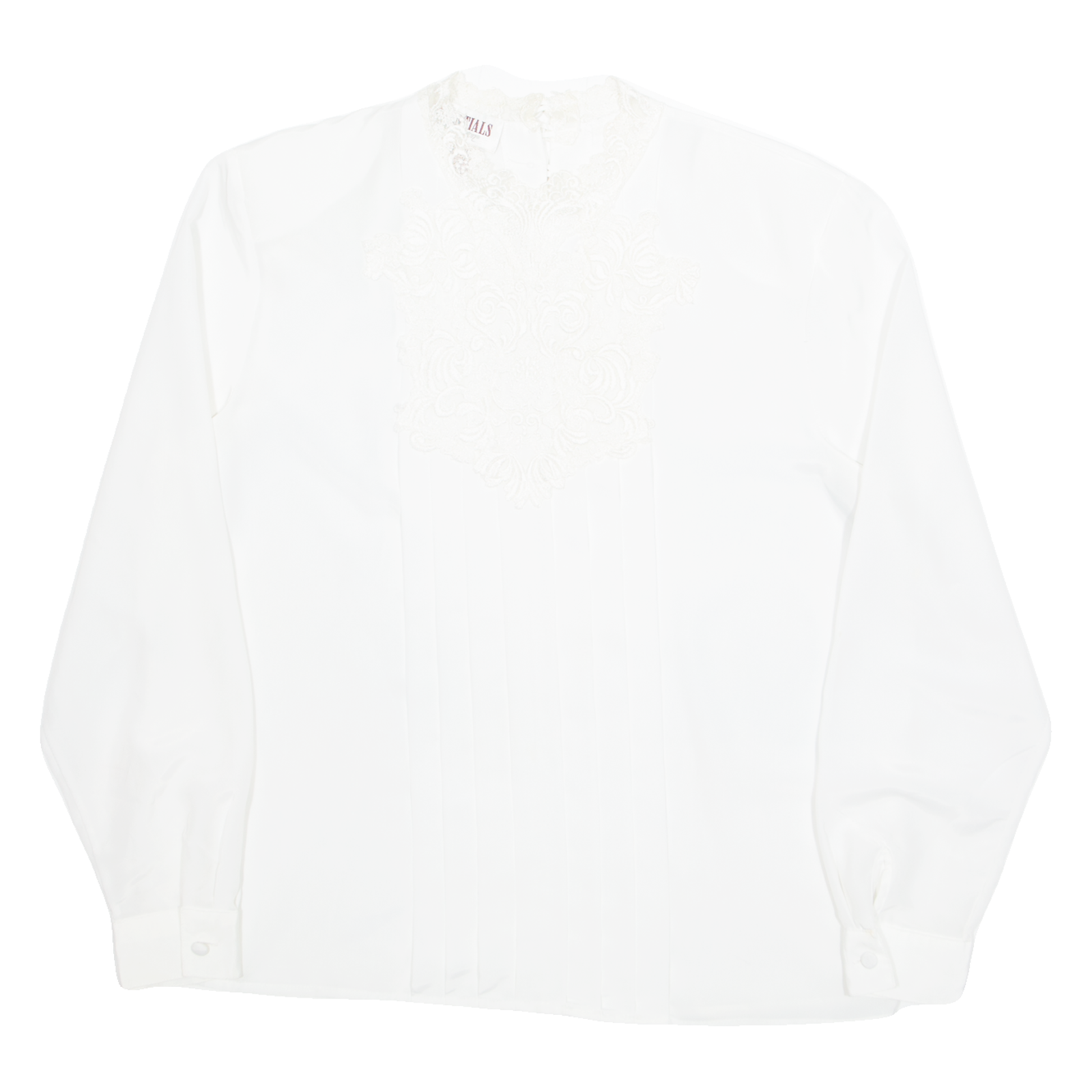 WORTHINGTON Womens Blouse White Long Sleeve UK 12 Refurbished - N/A refurbished available on Cerqular