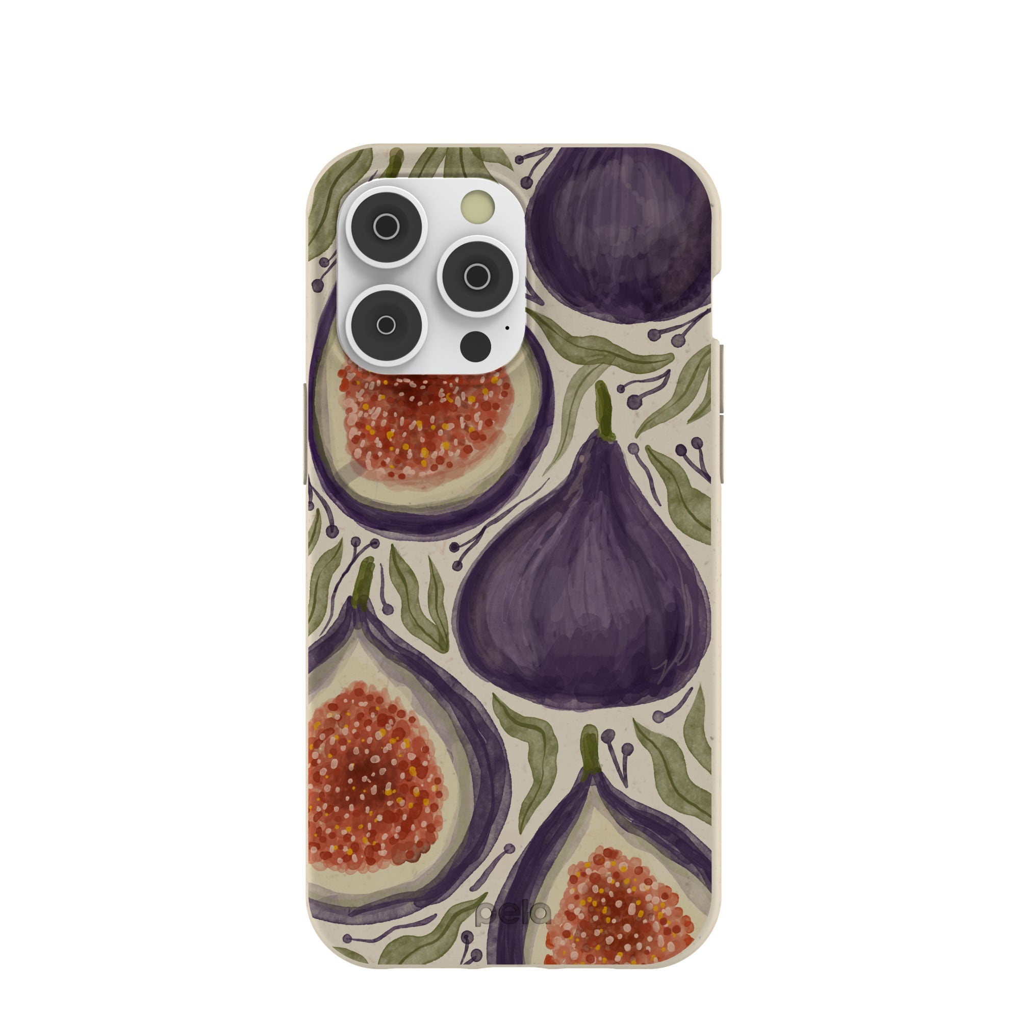 London Fog Fig Season iPhone 14 Pro Max Case Refurbished - Pela Case refurbished available on Cerqular