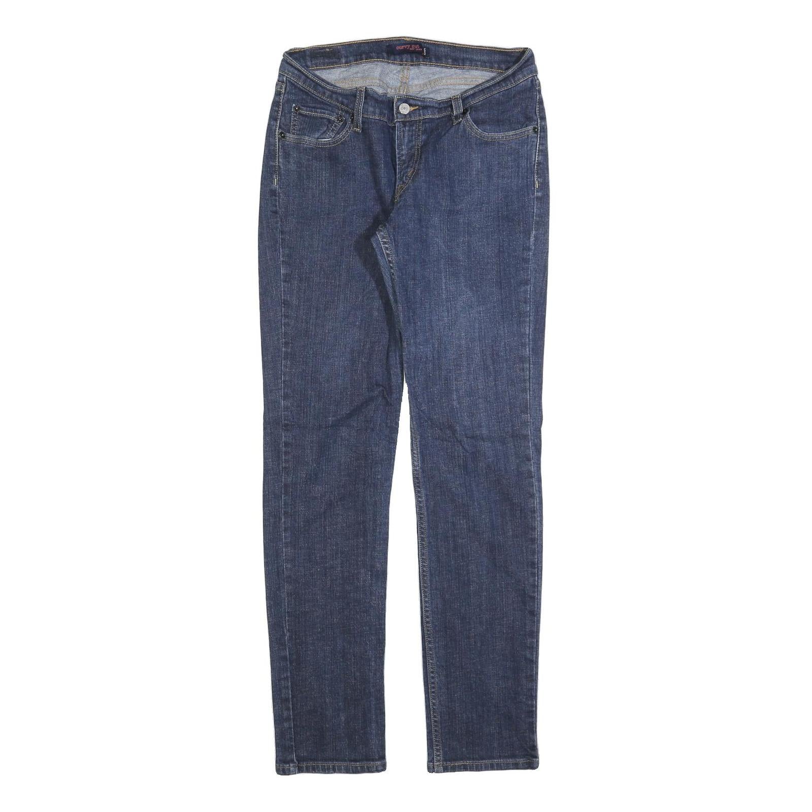 LEVI'S 528 Womens Jeans Blue Slim Skinny Denim W30 L32 Stretch Zip Closure Refurbished - N/A refurbished available on Cerqular