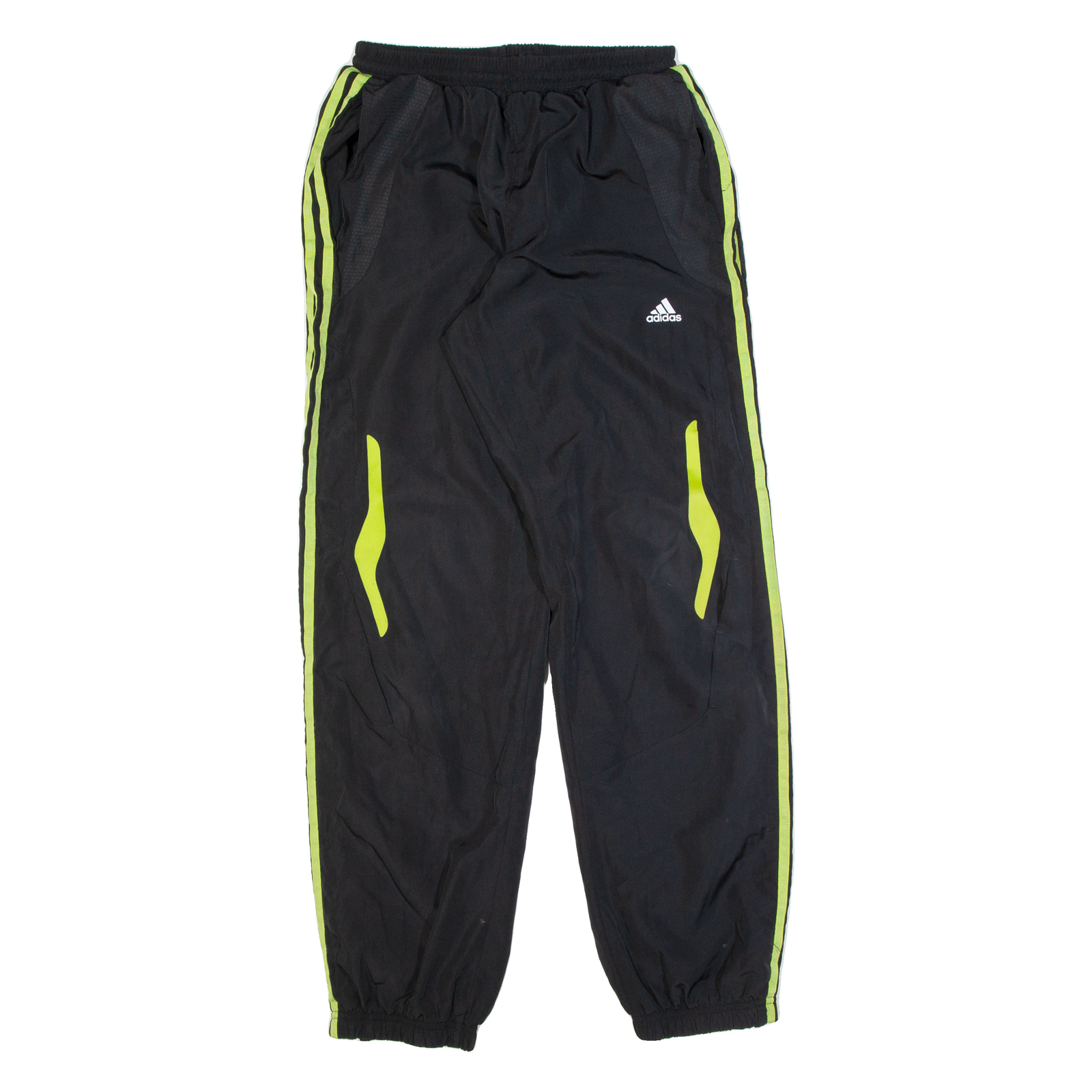 ADIDAS Lined Mens Track Pants Black Tapered S W26 L31 Refurbished - N/A refurbished available on Cerqular