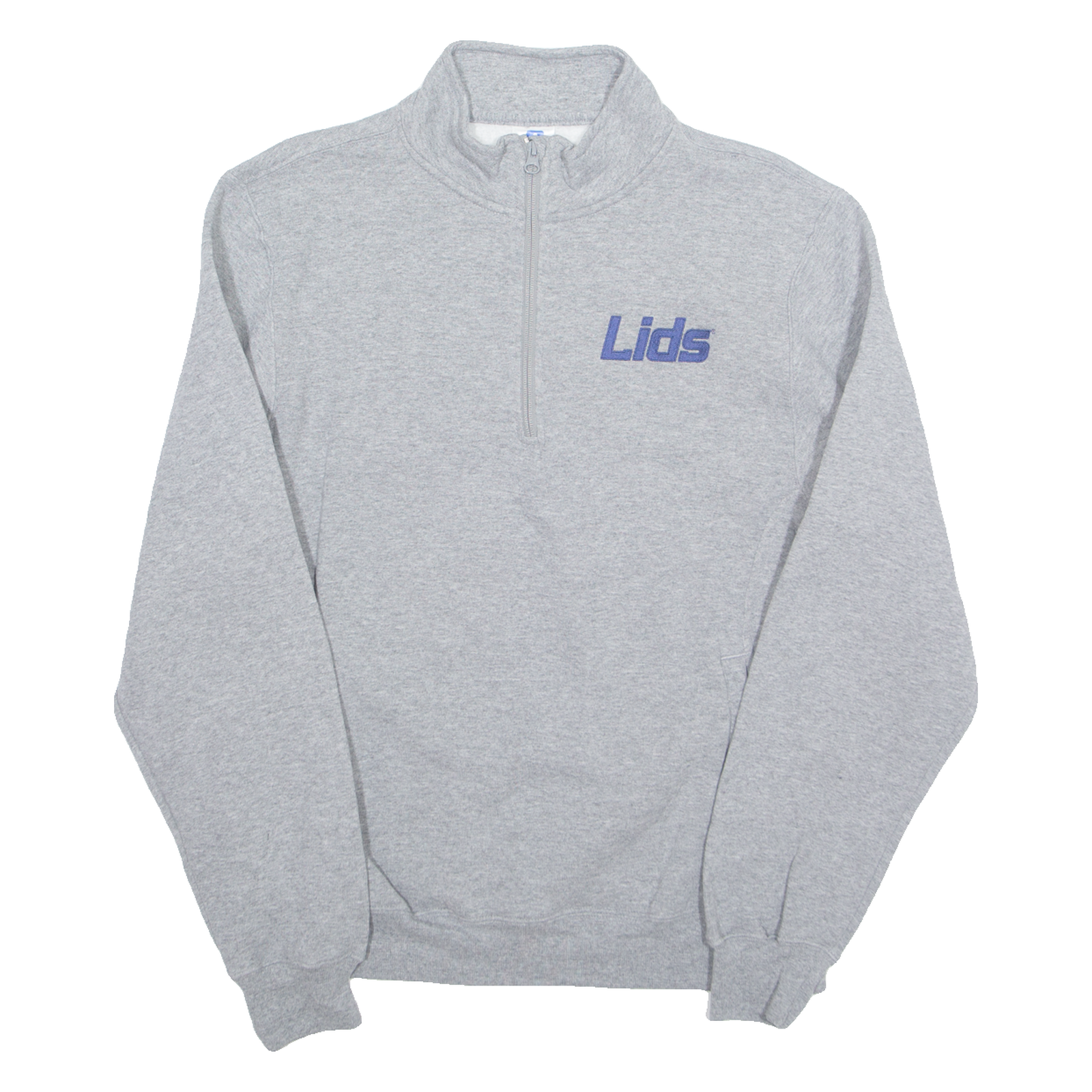 RUSSELL ATHLETIC Mens Sweatshirt Grey 1/4 Zip M Refurbished - N/A refurbished available on Cerqular