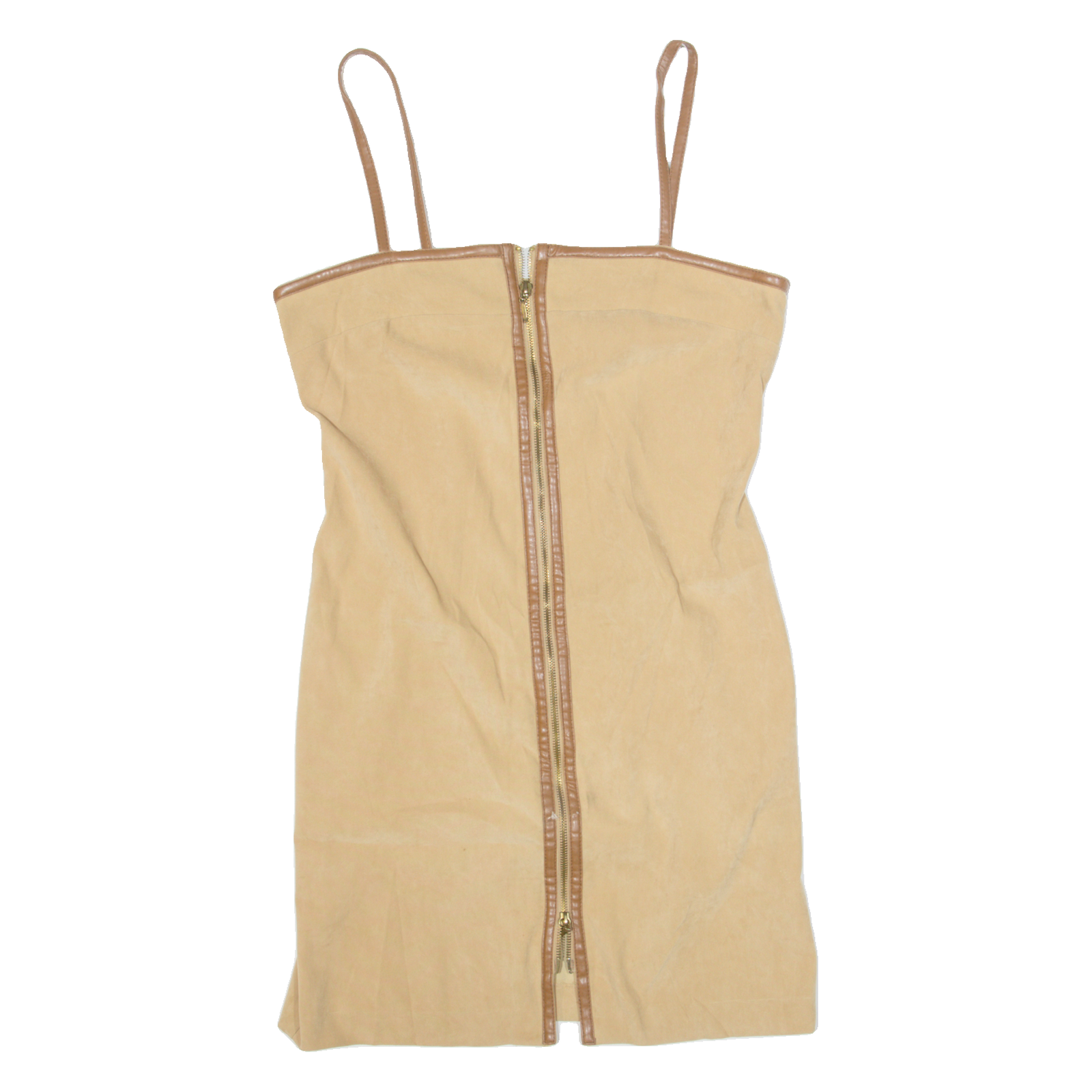 TODAY'S WOMAN Womens Bodycon Dress Beige Sleeveless Short UK 14 Refurbished - N/A refurbished available on Cerqular
