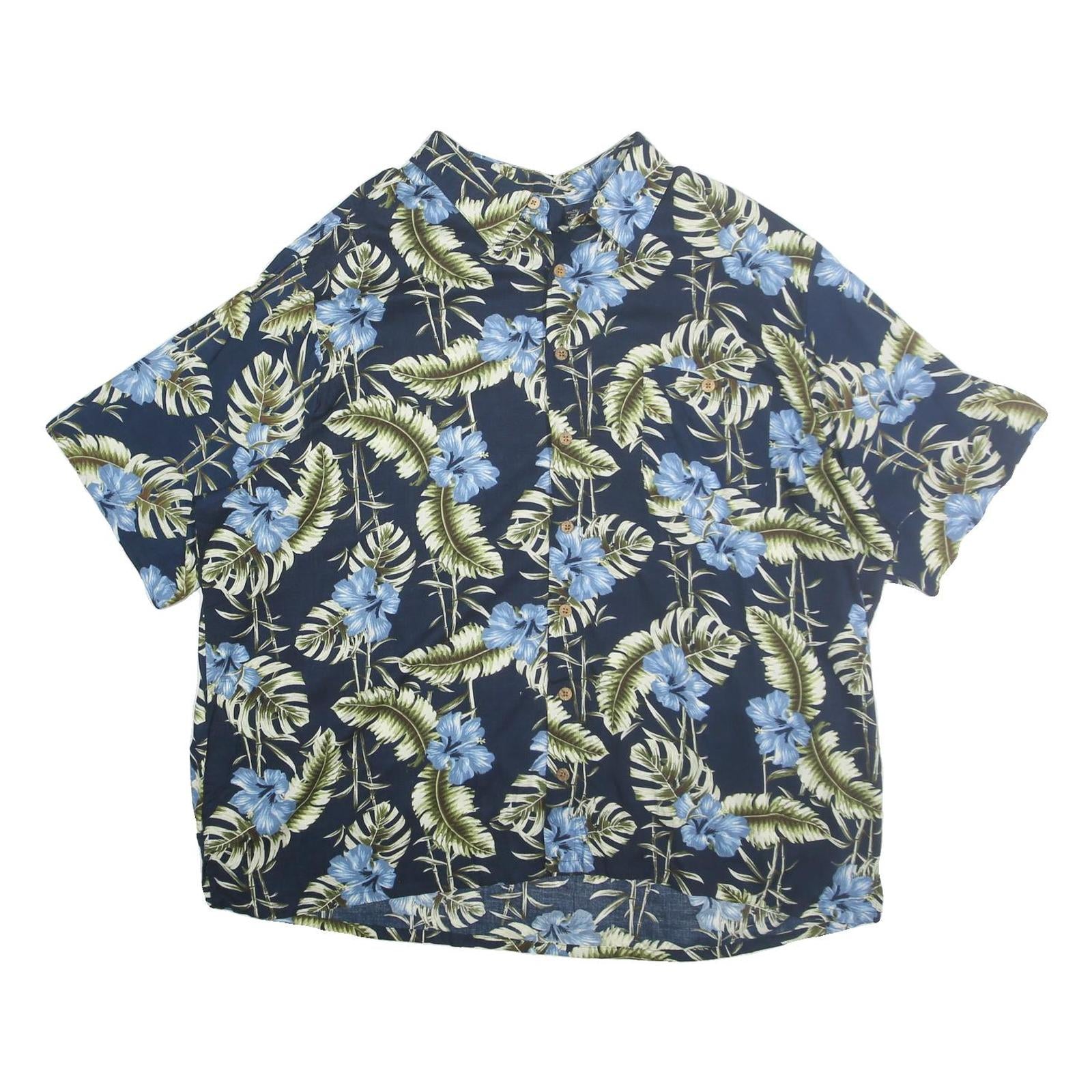 Buy PURITAN Mens Blue & Green Floral Cotton Hawaiian Shirt 2XL Casual Summer Style Refurbished - $19.49 PURITAN Mens Blue & Green Floral Cotton Hawaiian Shirt 2XL Casual Summer Style Refurbished - N/A refurbished available on Cerqular