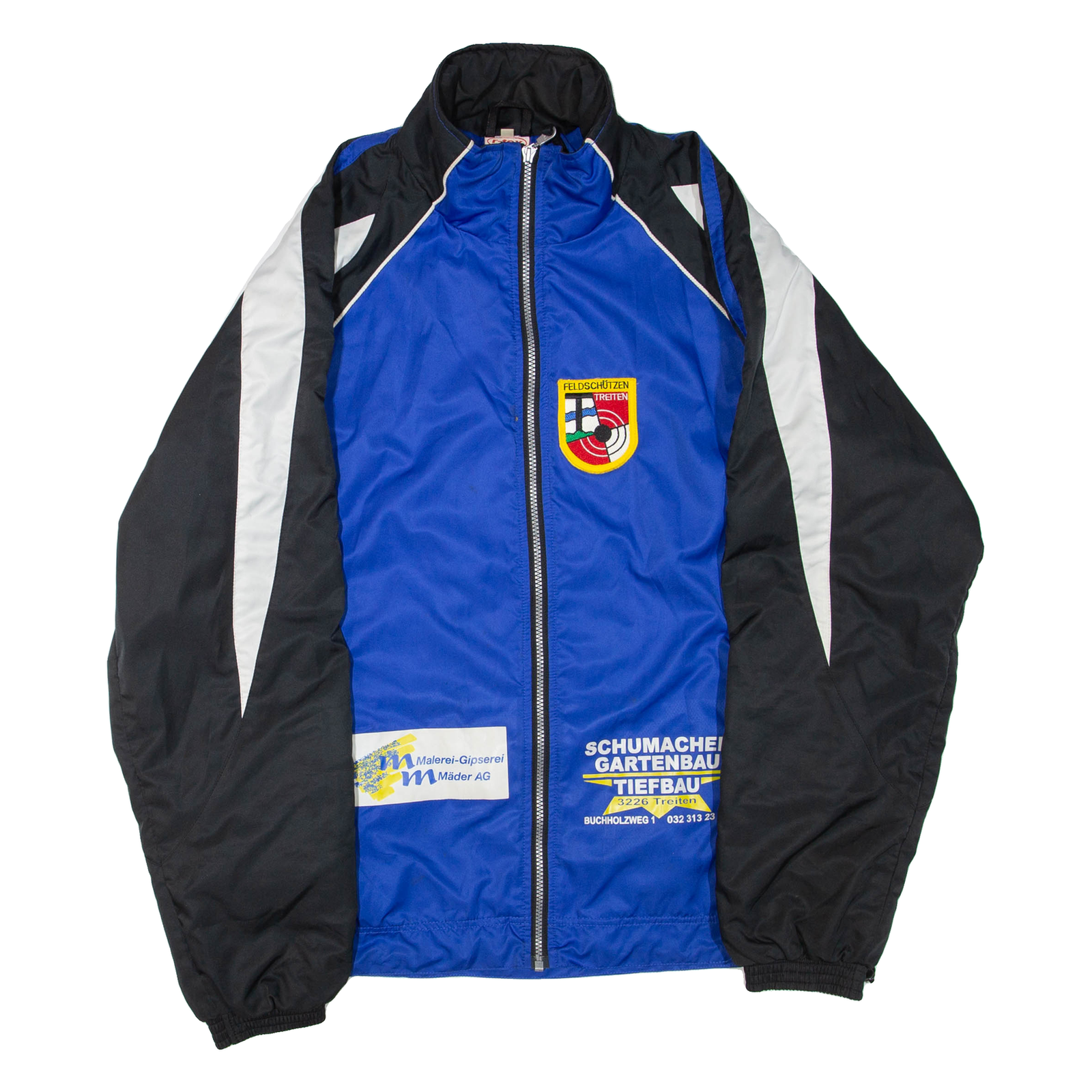 Mens Track Jacket Blue Colourblock XL Refurbished - N/A refurbished available on Cerqular