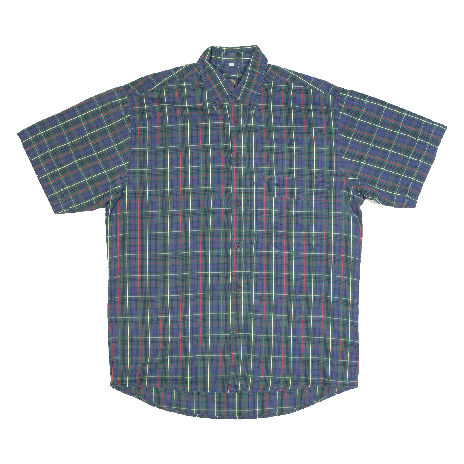 Buy MCGREGOR Oversized Mens Shirt Blue 90s Plaid M Refurbished - $21.83 MCGREGOR Oversized Mens Shirt Blue 90s Plaid M Refurbished - N/A refurbished available on Cerqular