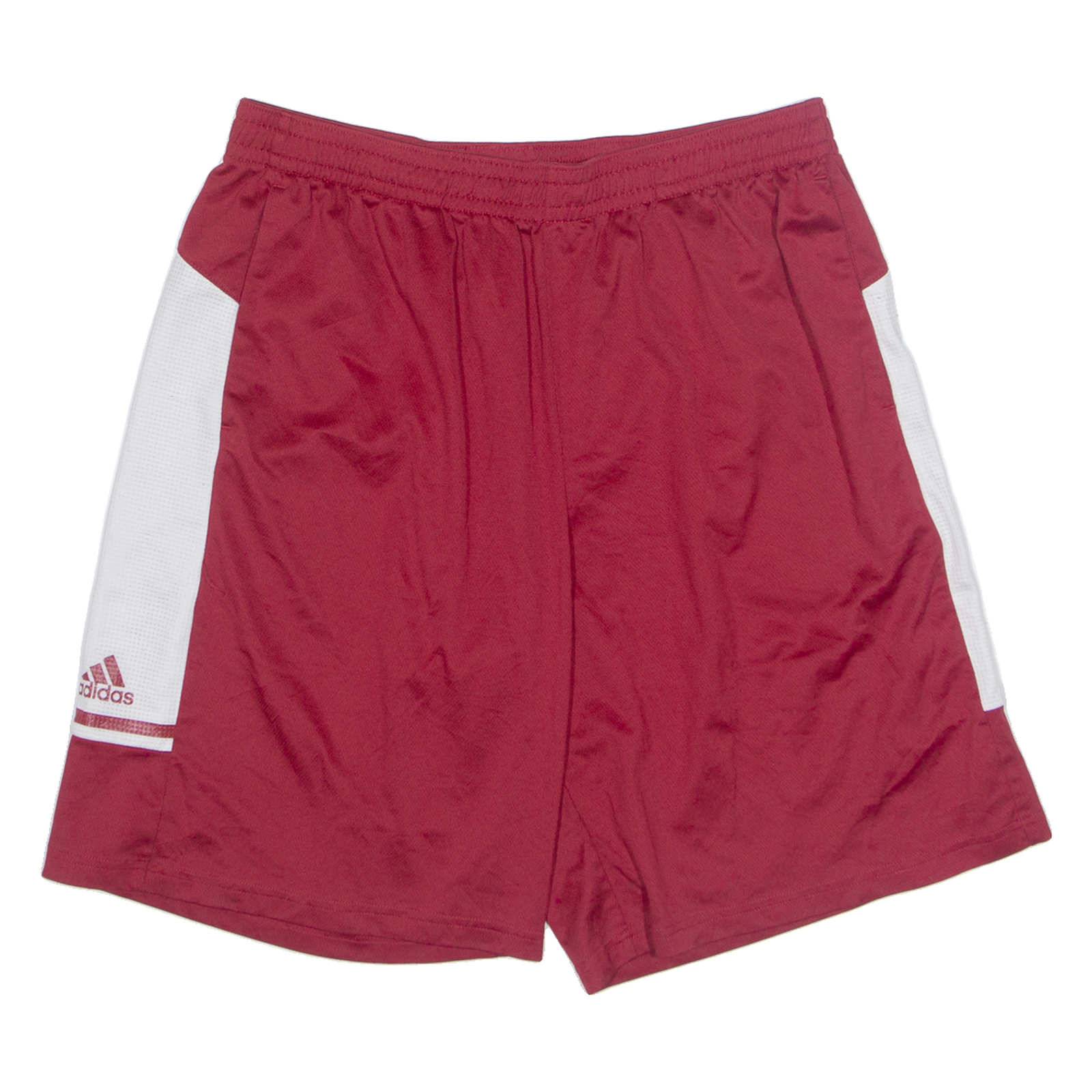 ADIDAS Indiana Hoosiers Football USA Mens Sports Shorts Red Relaxed XL W33 Refurbished - N/A refurbished available on Cerqular