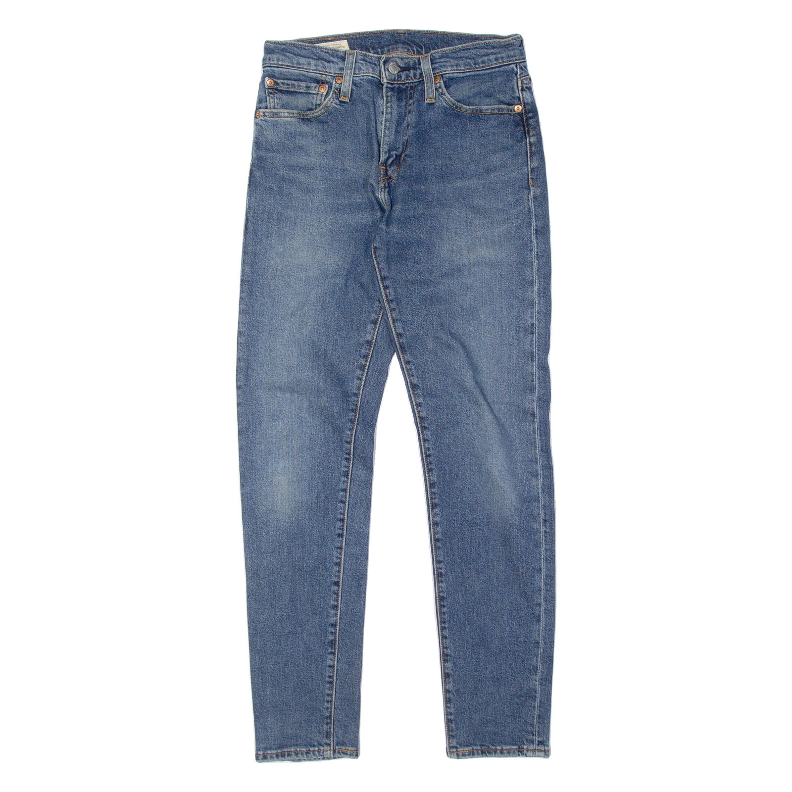 LEVI'S 512 BIG E Jeans Mens Blue Slim Tapered W28 L32 Refurbished - N/A refurbished available on Cerqular