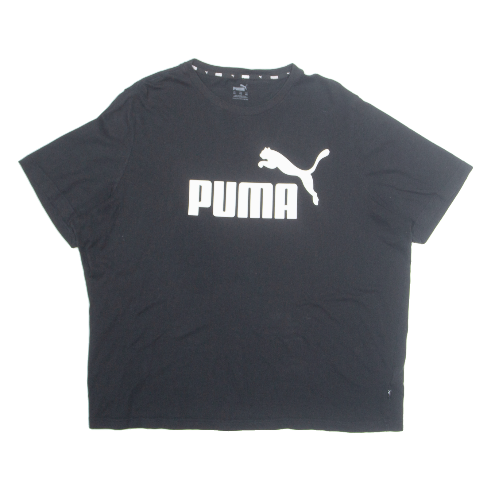 PUMA Mens T-Shirt Black 2XL Refurbished - N/A refurbished available on Cerqular