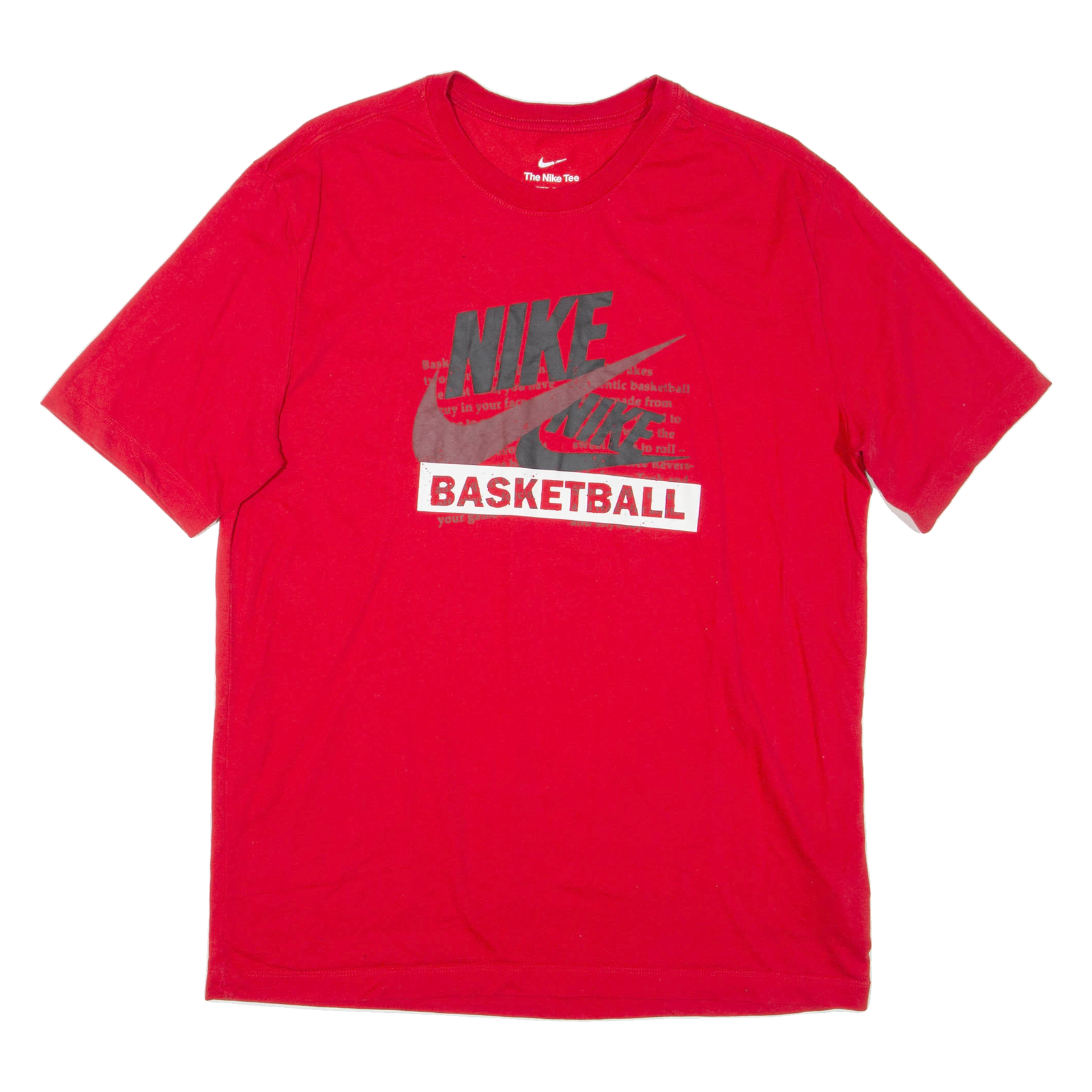 NIKE Mens T-Shirt Red M Refurbished - N/A refurbished available on Cerqular