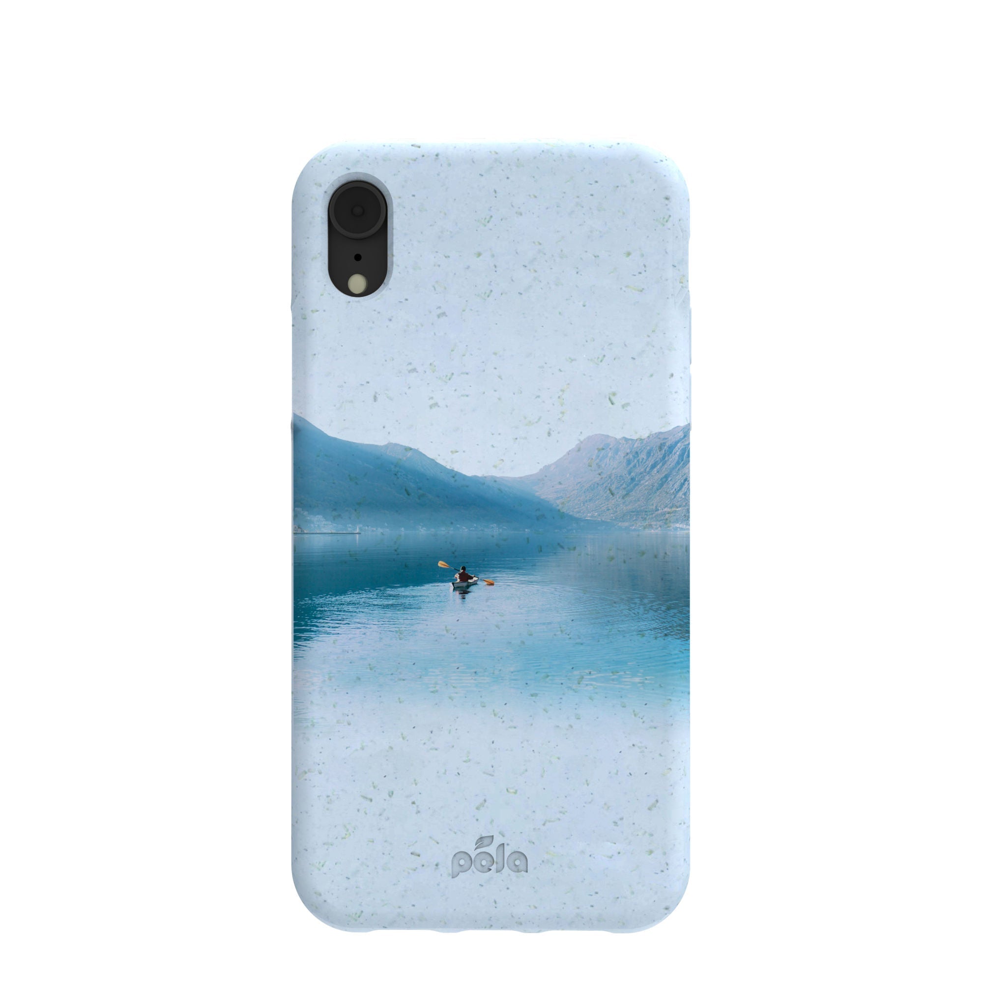 Powder Blue Serene iPhone XR Case Refurbished - Pela Case refurbished available on Cerqular