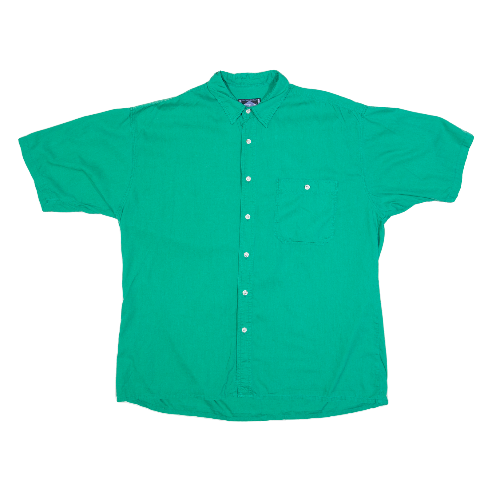 Buy LETS GO Mens Plain Shirt Green 90s L Refurbished - $16.89 LETS GO Mens Plain Shirt Green 90s L Refurbished - N/A refurbished available on Cerqular