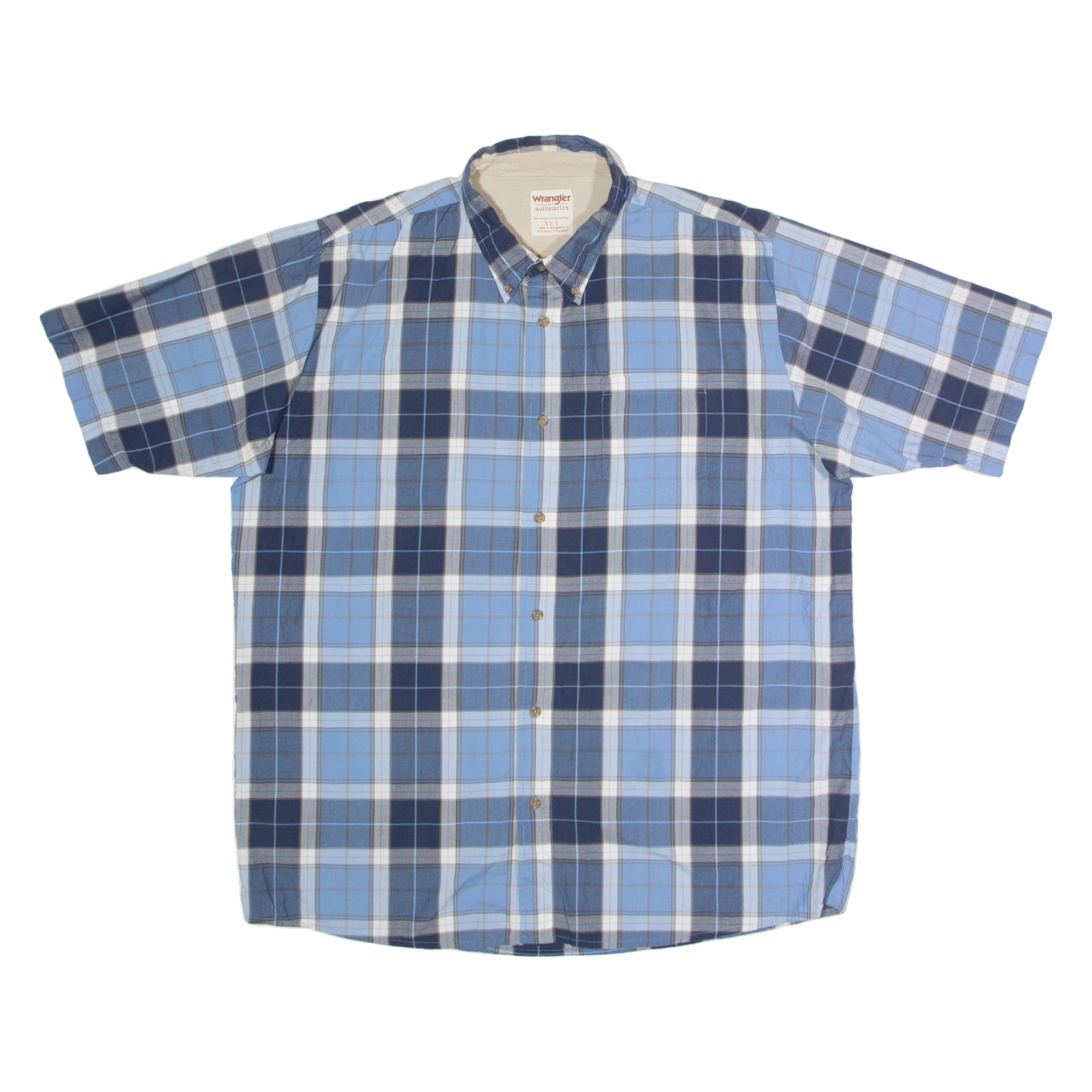 Buy WRANGLER Mens Shirt Blue Check XL Refurbished - $28.59 WRANGLER Mens Shirt Blue Check XL Refurbished - N/A refurbished available on Cerqular