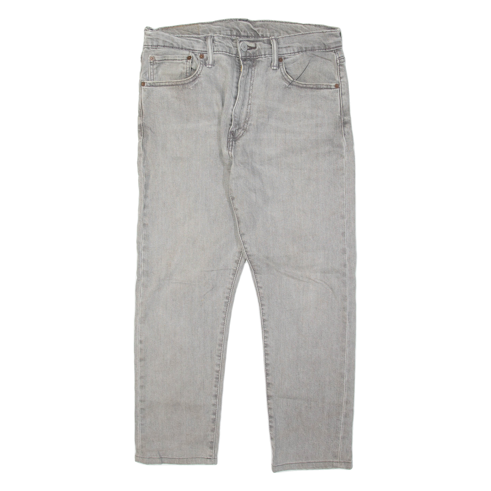LEVI'S 512 Jeans Mens Grey Slim Tapered W33 L26 Refurbished - N/A refurbished available on Cerqular