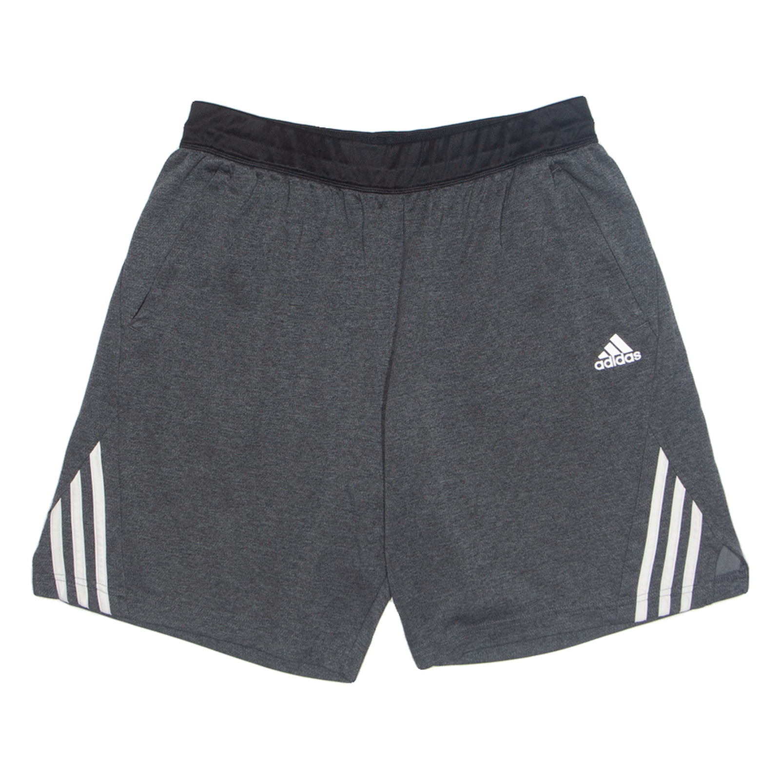 ADIDAS Mens Sports Shorts Grey Relaxed L W30 Refurbished - N/A refurbished available on Cerqular