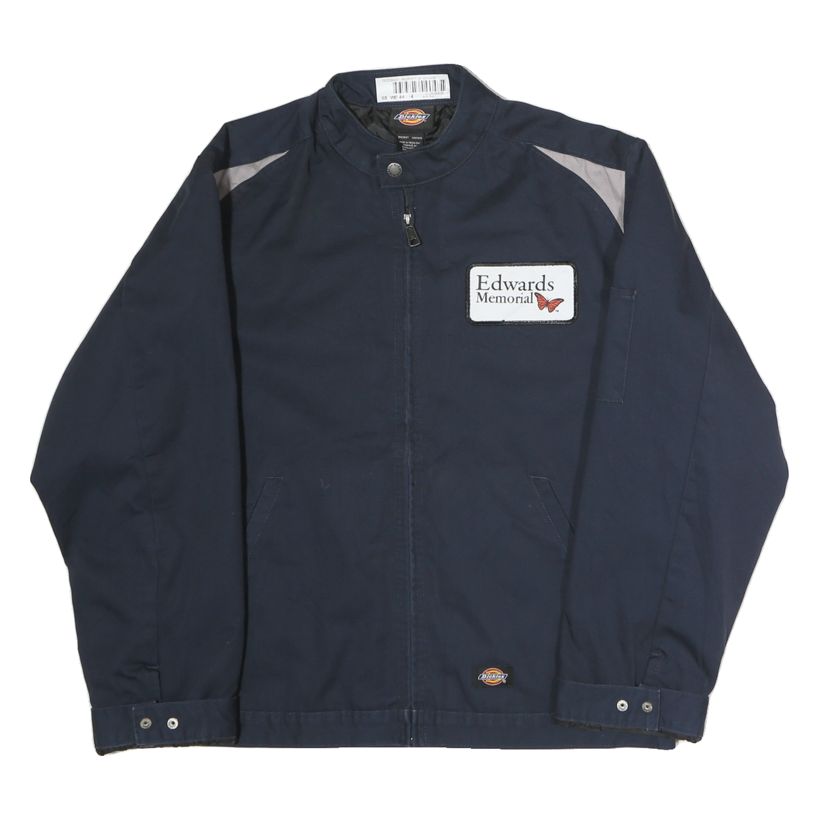 Buy DICKIES Mens Navy Blue Workwear Zip Jacket M Cotton Blend Plain Edwards Memorial Refurbished - $64.99 DICKIES Mens Navy Blue Workwear Zip Jacket M Cotton Blend Plain Edwards Memorial Refurbished - N/A refurbished available on Cerqular