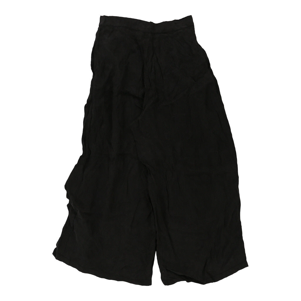 Unbranded Trousers - Medium Black Cotton Refurbished - Thrifted (note: this is a term often used to describe second- refurbished available on Cerqular