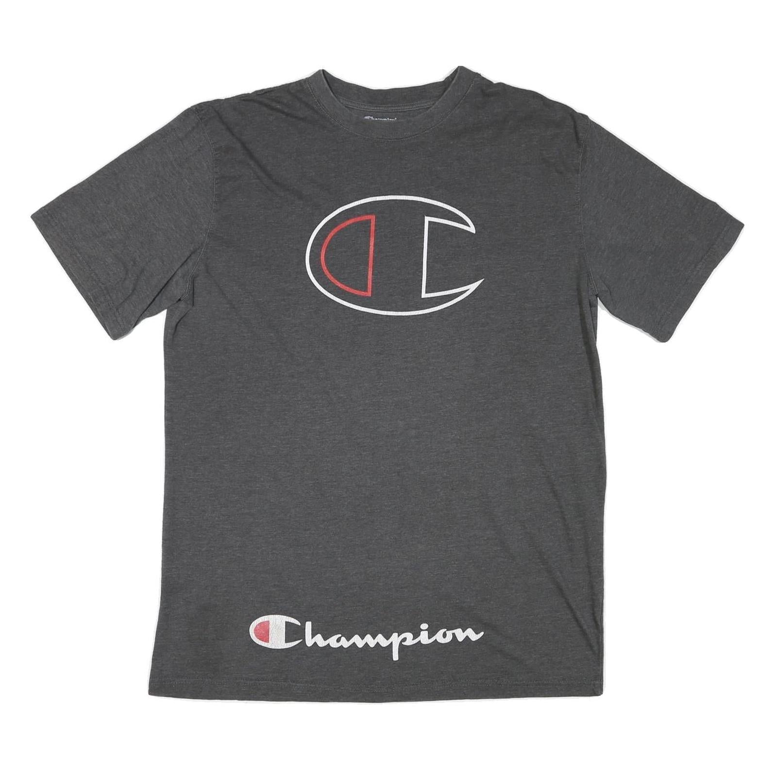 Buy CHAMPION Mens Grey Graphic T-Shirt XL Short Sleeve Crew Neck Cotton Blend Refurbished - $18.19 CHAMPION Mens Grey Graphic T-Shirt XL Short Sleeve Crew Neck Cotton Blend Refurbished - N/A refurbished available on Cerqular