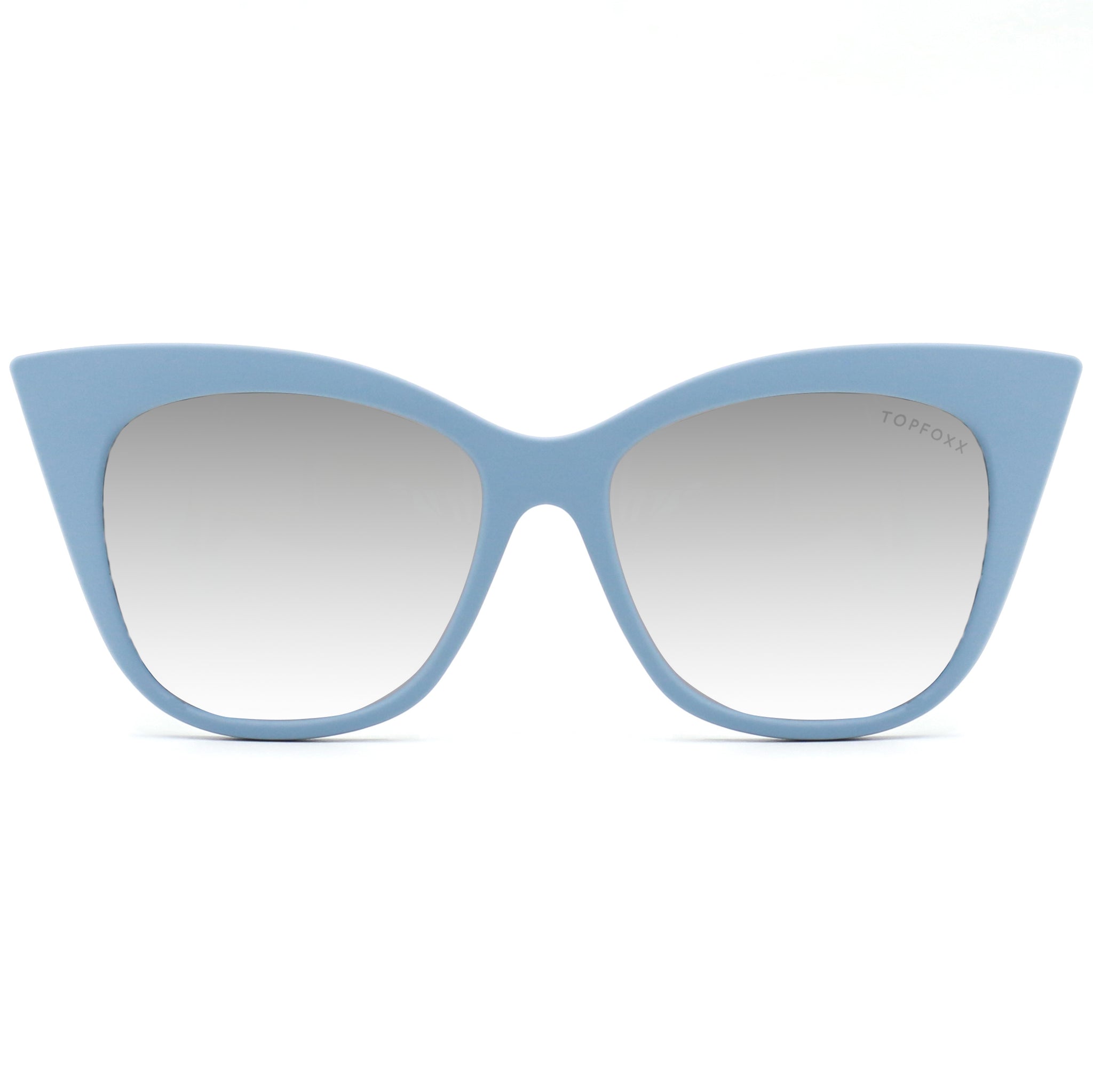 Venice Cateye - Blue - Silver | Color: Blue - Silver | Size: OS Refurbished - N/A refurbished available on Cerqular