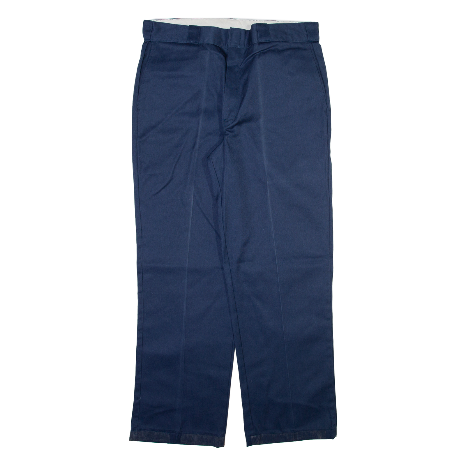 DICKIES Mens Trousers Blue Regular Straight W36 L30 Refurbished - N/A refurbished available on Cerqular