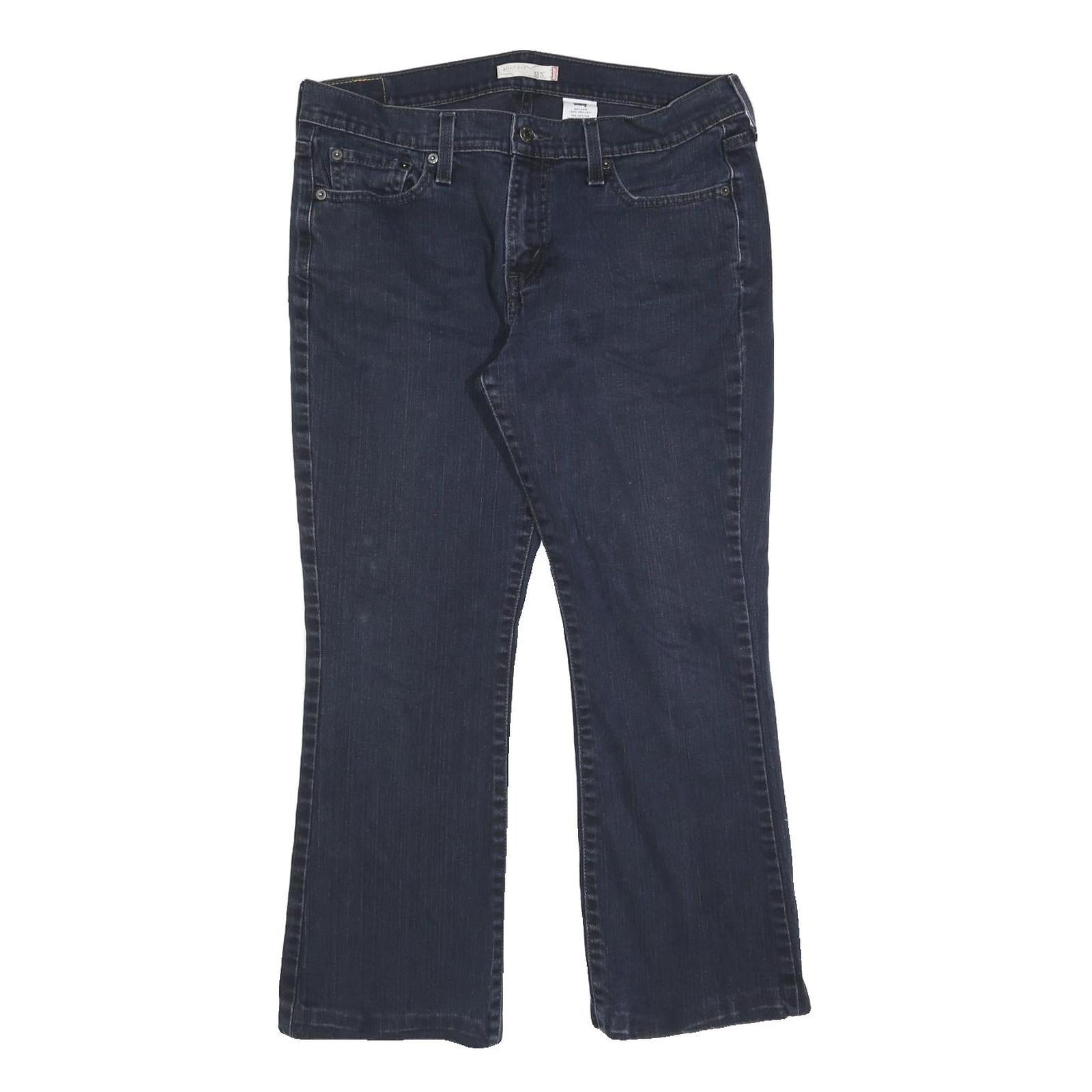 LEVI'S 515 Womens Jeans Blue Regular Bootcut Denim Medium W32 L26 Stylish Refurbished - N/A refurbished available on Cerqular