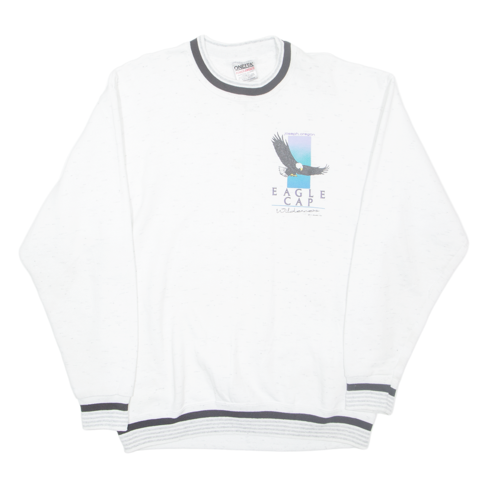 ONEIDA Eagle Cap Mens Sweatshirt Grey USA L Refurbished - N/A refurbished available on Cerqular