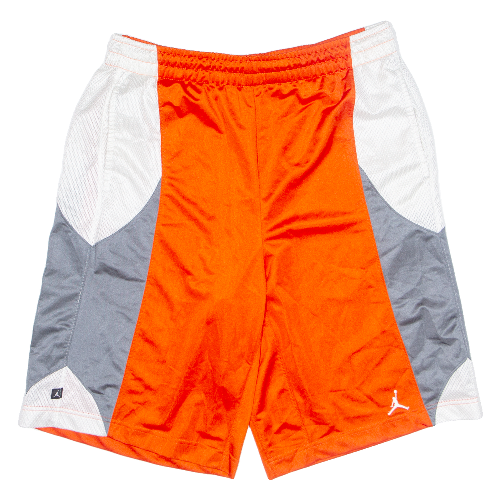 AIR JORDAN Mens Sports Shorts Orange Relaxed M W34 Refurbished - N/A refurbished available on Cerqular