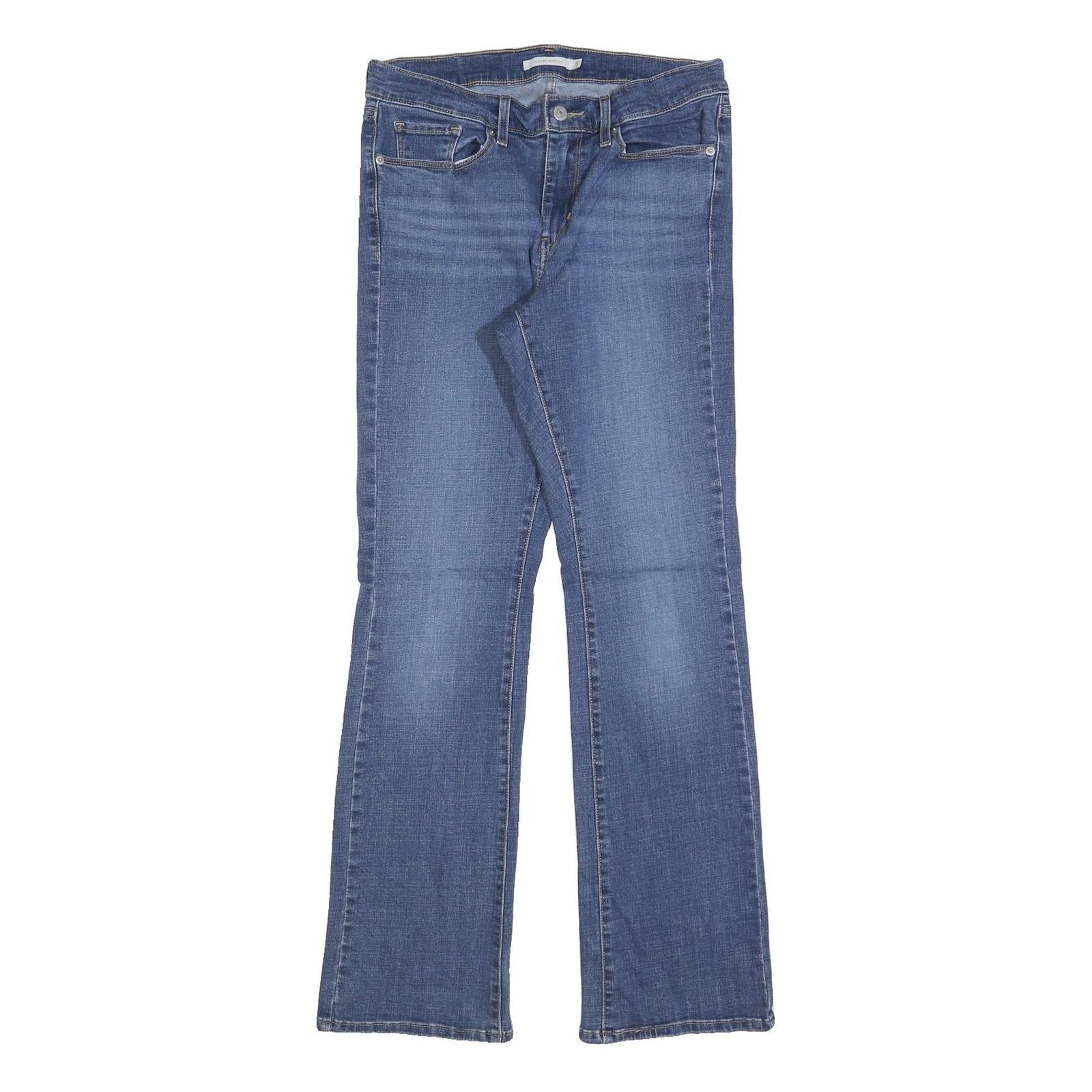LEVI'S Womens Jeans Blue Regular Bootcut Denim Medium W30 L30 Stylish Classic Refurbished - N/A refurbished available on Cerqular