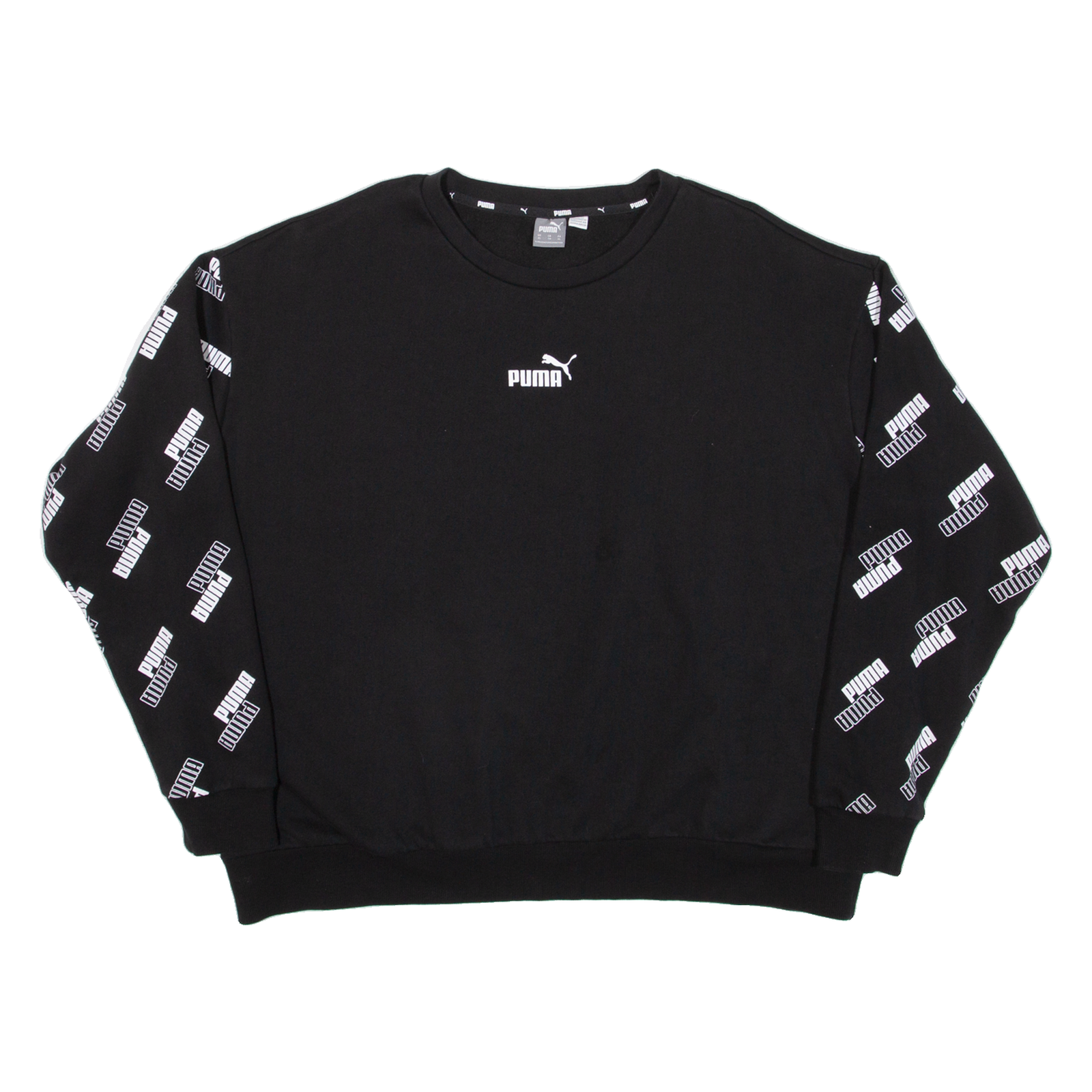 PUMA Womens Sweatshirt Black XL Refurbished - N/A refurbished available on Cerqular