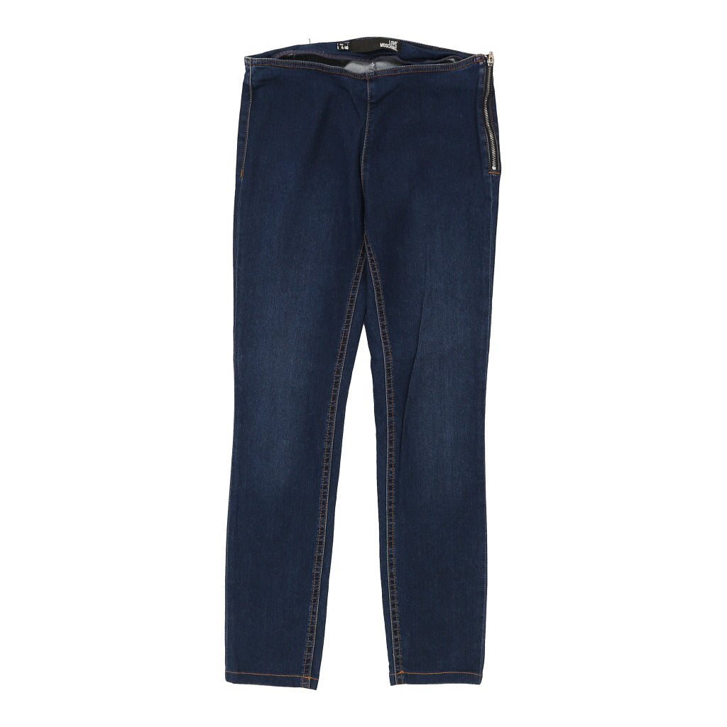Love Moschino Jeans - 34W UK 12 Blue Cotton Refurbished - Thrifted (note: this is a term often used to describe second- refurbished available on Cerqular