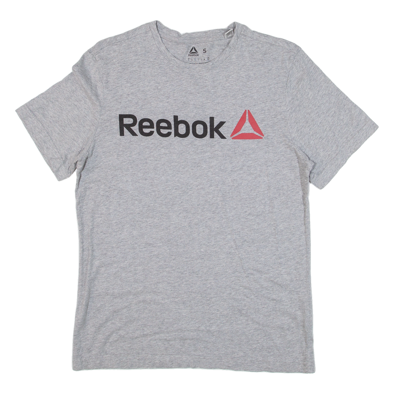 REEBOK Mens T-Shirt Grey S Refurbished - N/A refurbished available on Cerqular