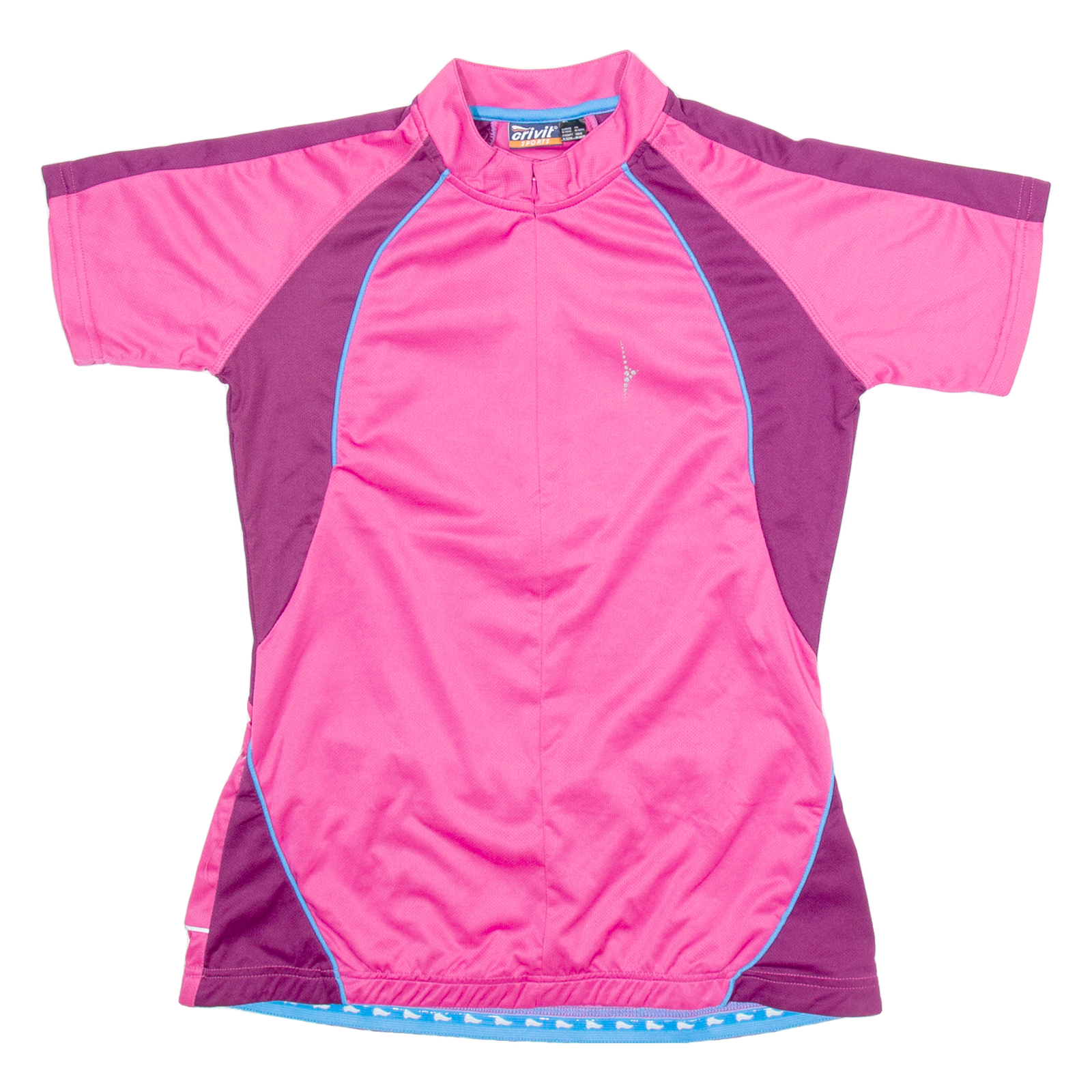 CRIVIT Cycling Mens Jersey Pink 1/2 Zip M Refurbished - N/A refurbished available on Cerqular