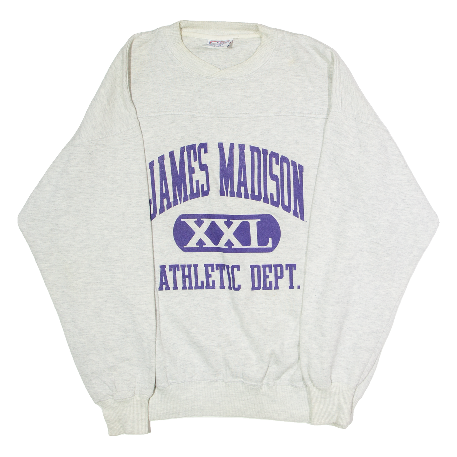 CRABLE SPORTSWEAR James Madison Athletic Dept. Mens Sweatshirt Grey 90s USA L Refurbished - N/A refurbished available on Cerqular
