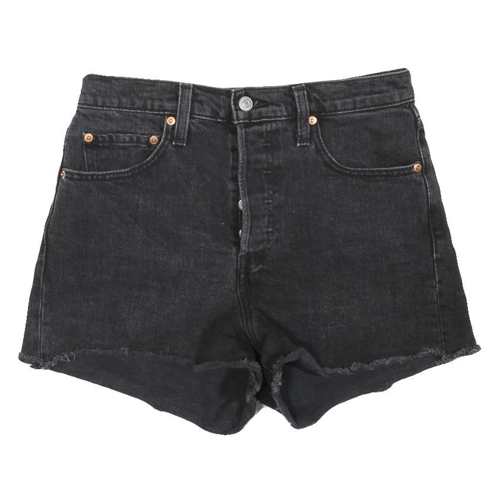Buy LEVI'S Womens Shorts Black Casual Cut-Off S W28 Denim Button Fly Refurbished - $25.99 LEVI'S Womens Shorts Black Casual Cut-Off S W28 Denim Button Fly Refurbished - N/A refurbished available on Cerqular