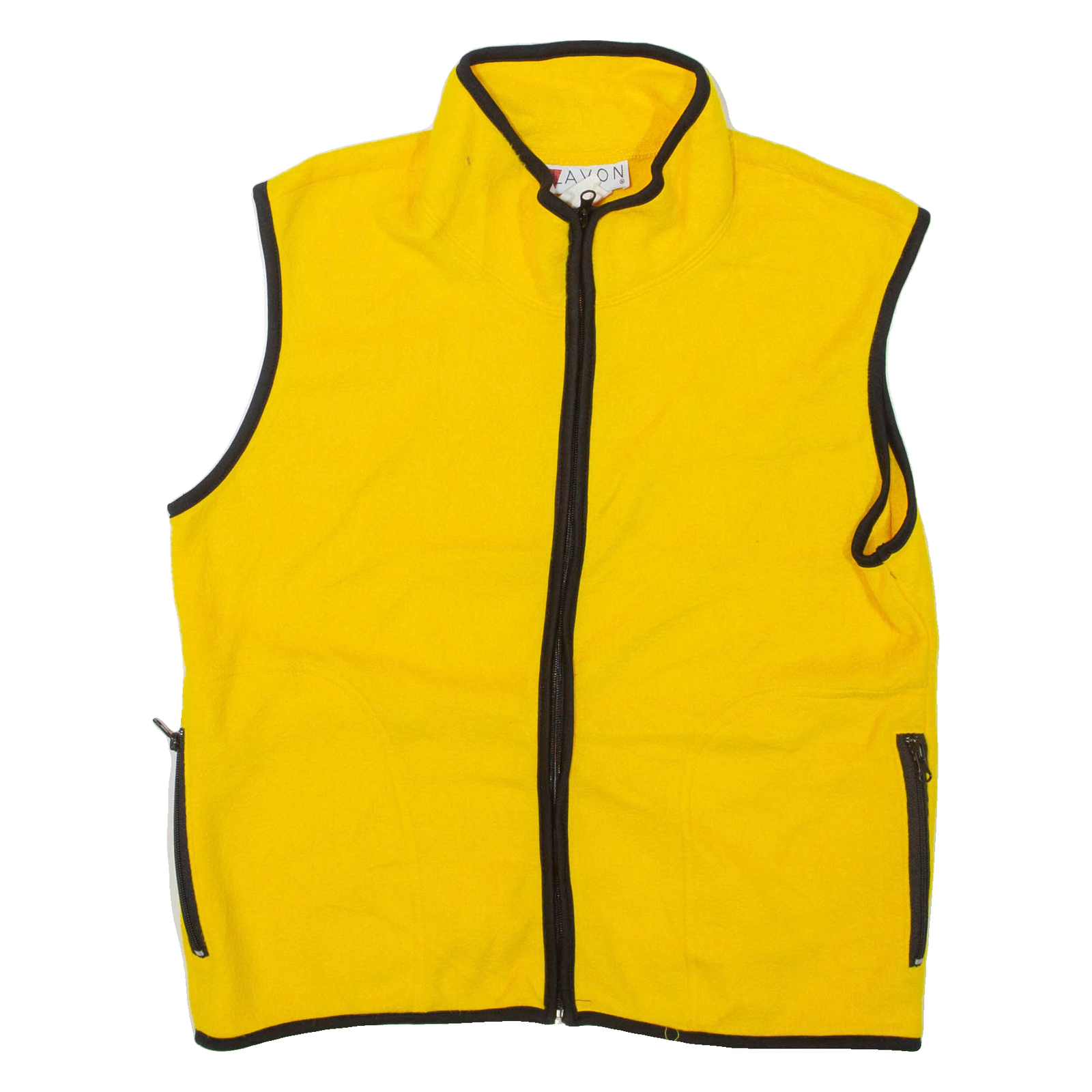 LAVON Womens Fleece Gilet Yellow L Refurbished - N/A refurbished available on Cerqular