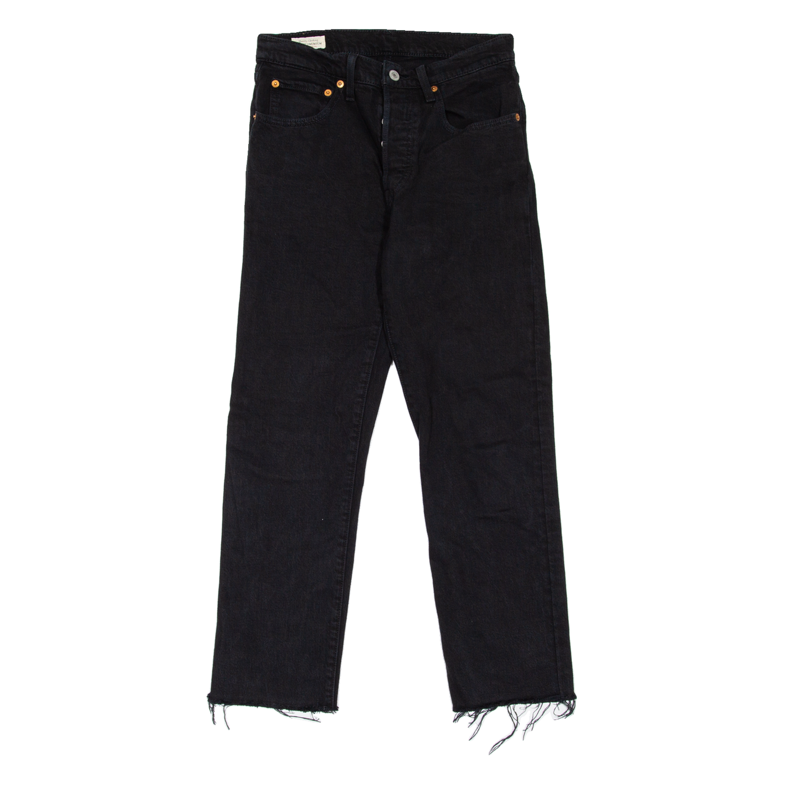 LEVI'S 501 BIG E Jeans Womens Black Regular Straight W26 L25 Refurbished - N/A refurbished available on Cerqular