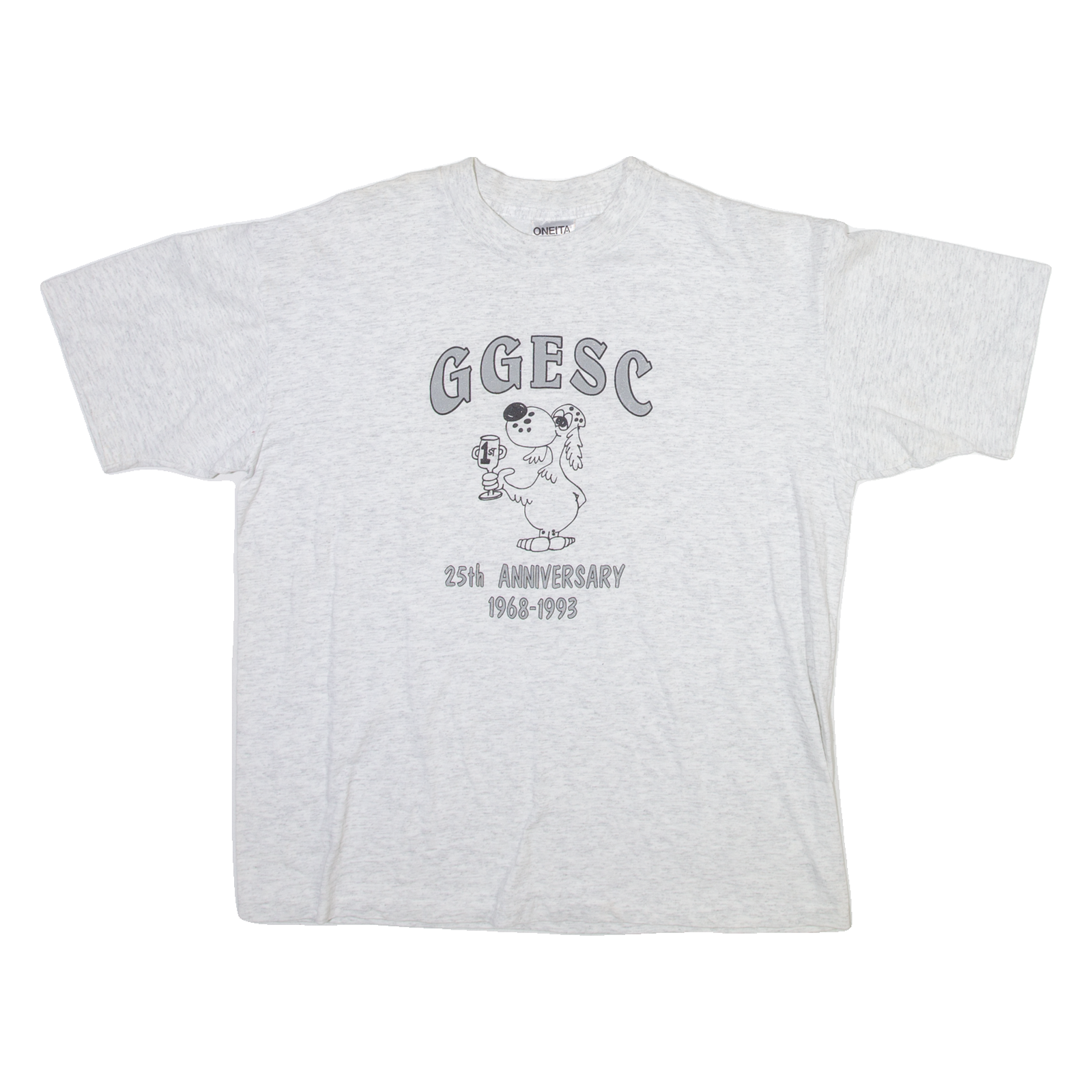 ONEITA Mens T-Shirt Grey L Refurbished - N/A refurbished available on Cerqular