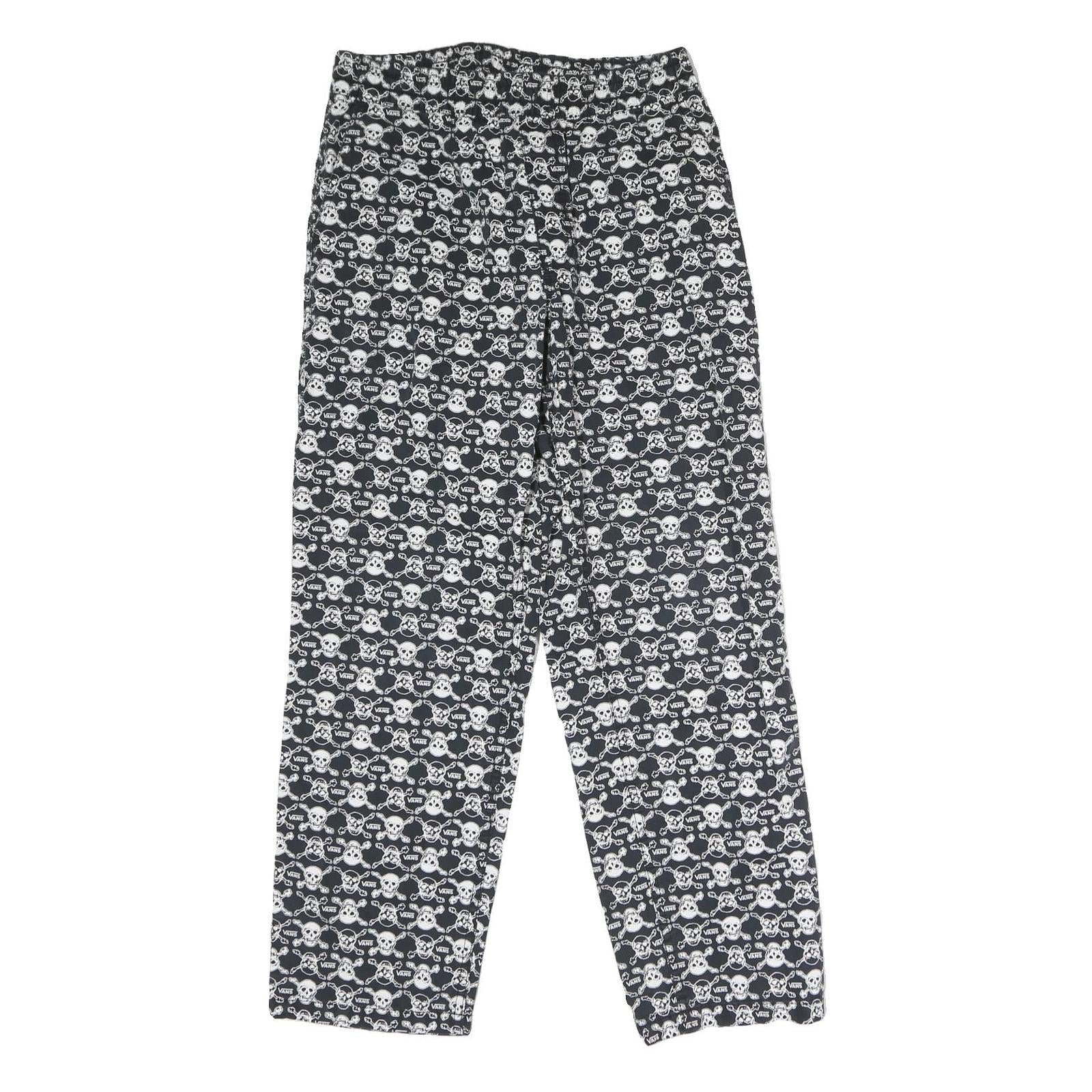 Buy VANS Womens Cotton Blend Black & White Skull Logo Regular Fit Straight Trousers Refurbished - $33.79 VANS Womens Cotton Blend Black & White Skull Logo Regular Fit Straight Trousers Refurbished - N/A refurbished available on Cerqular